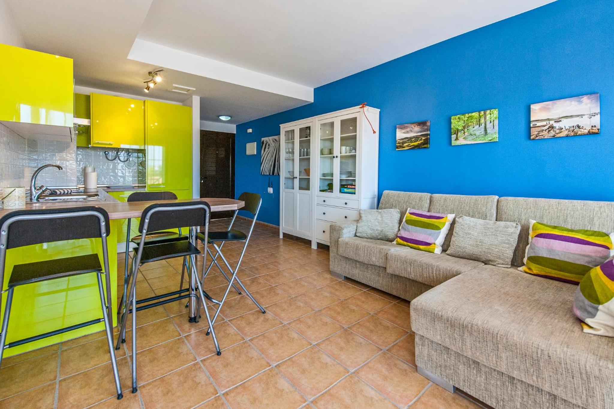 Apartamento de dos habitaciones