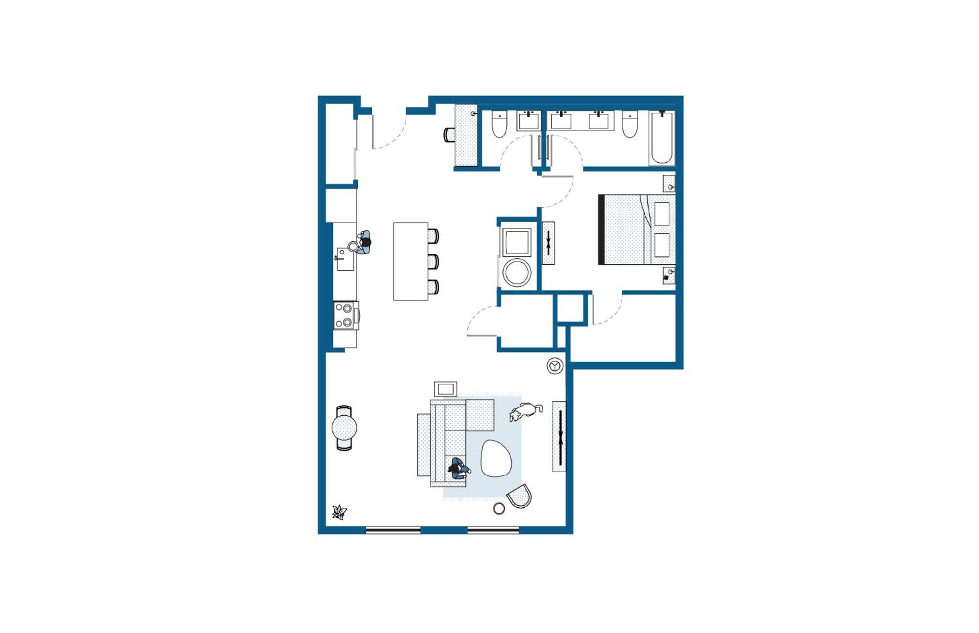 One-Bedroom Apartment - Photo 10