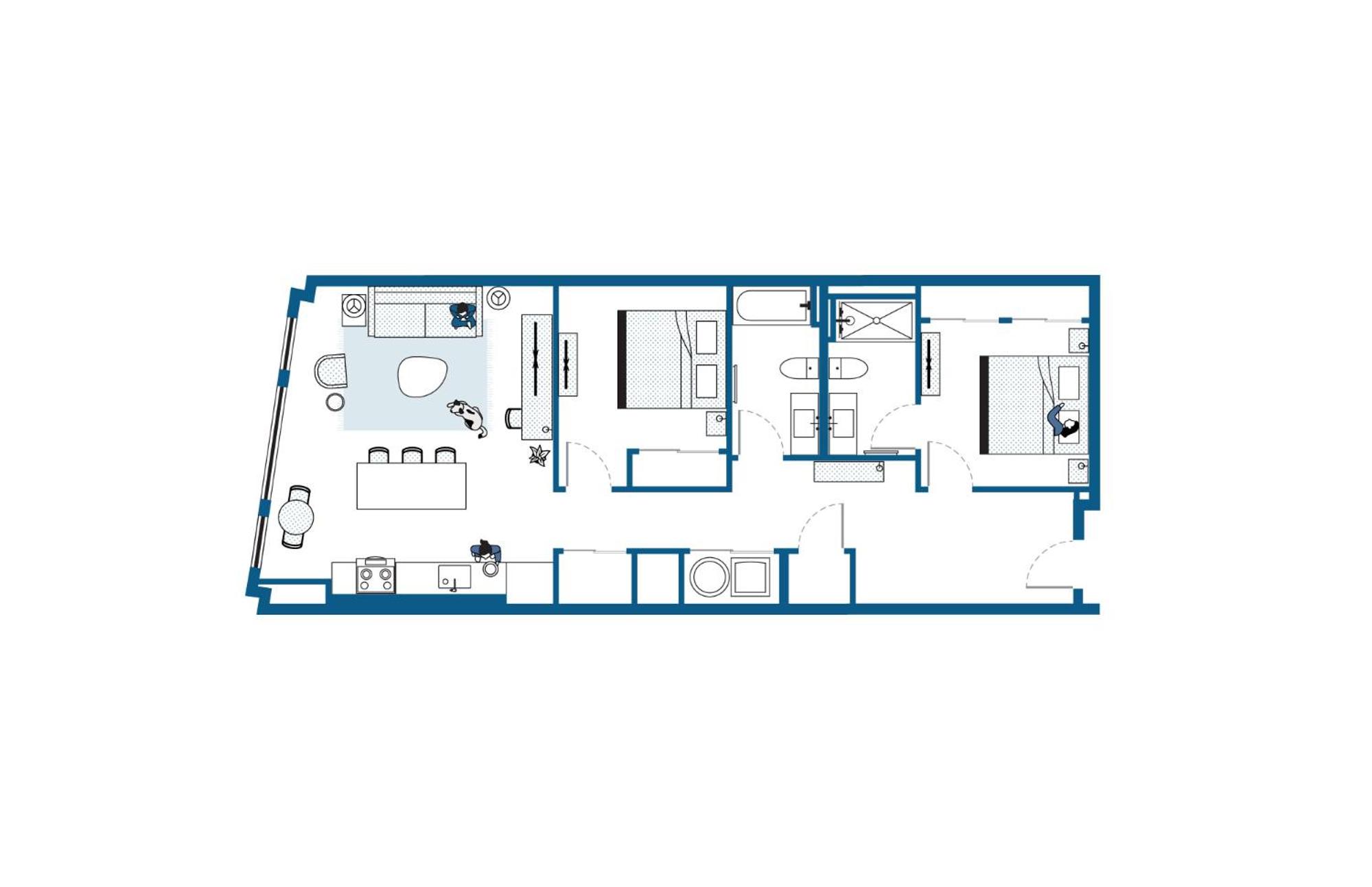 Two-Bedroom Apartment - Photo 13