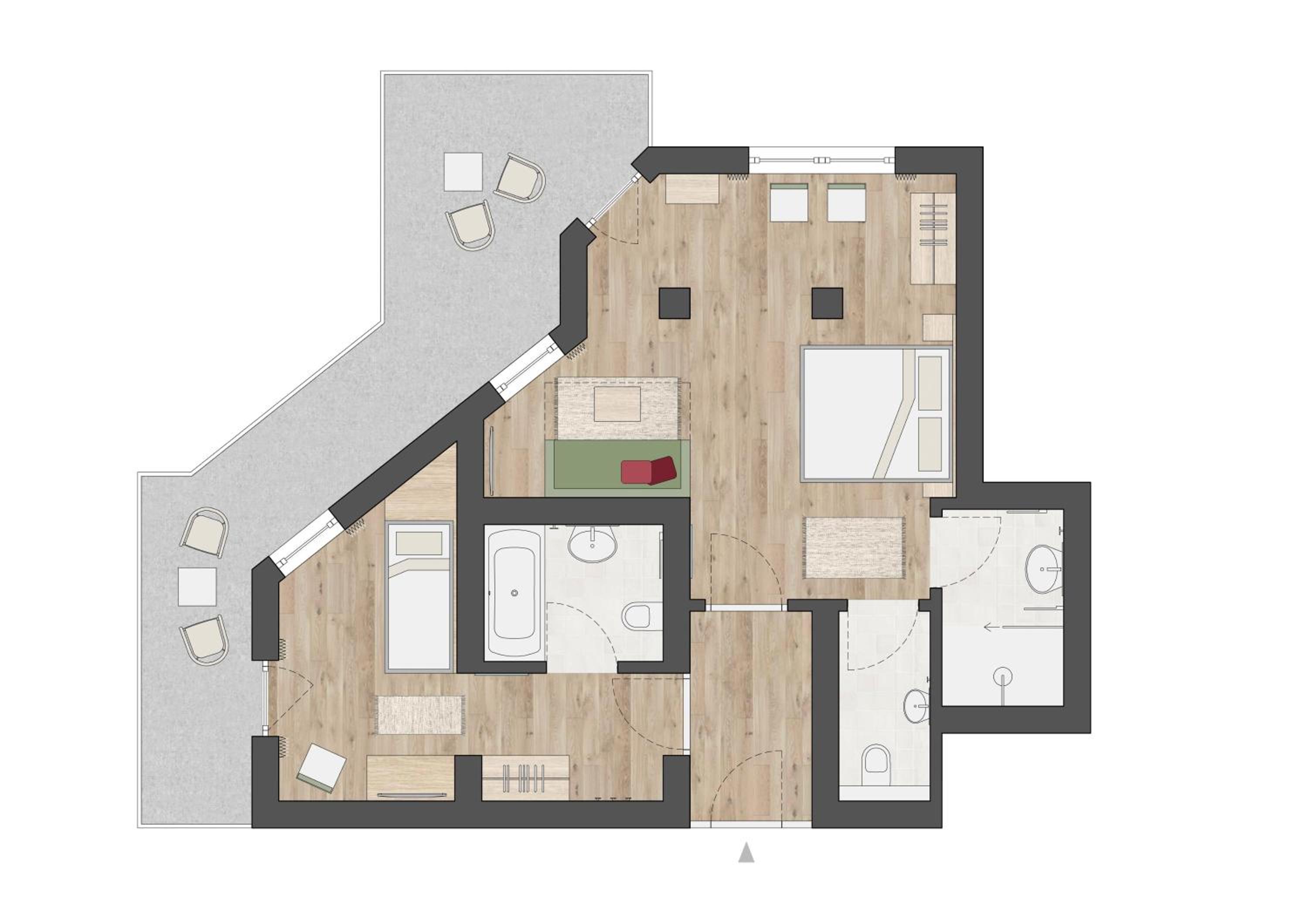 Family Room with Terrace - Photo 5