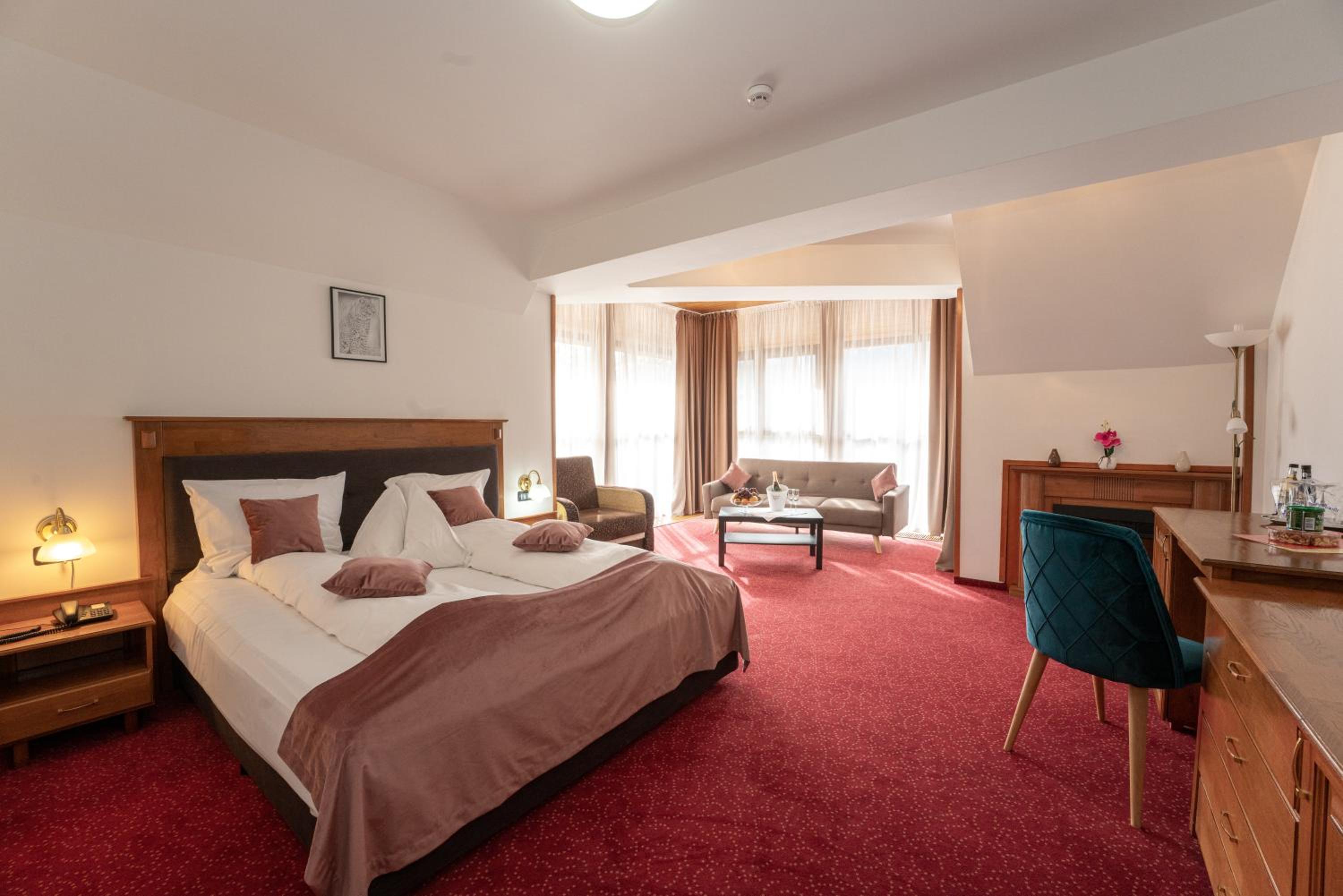 Double Room with Fireplace (2 Adults +1 Child)
