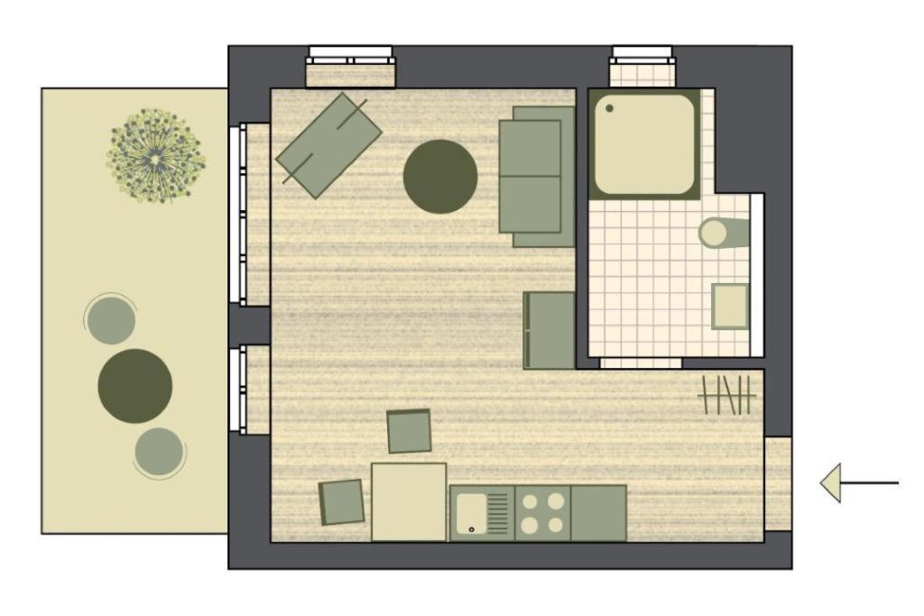 Apartment with Terrace photo 3