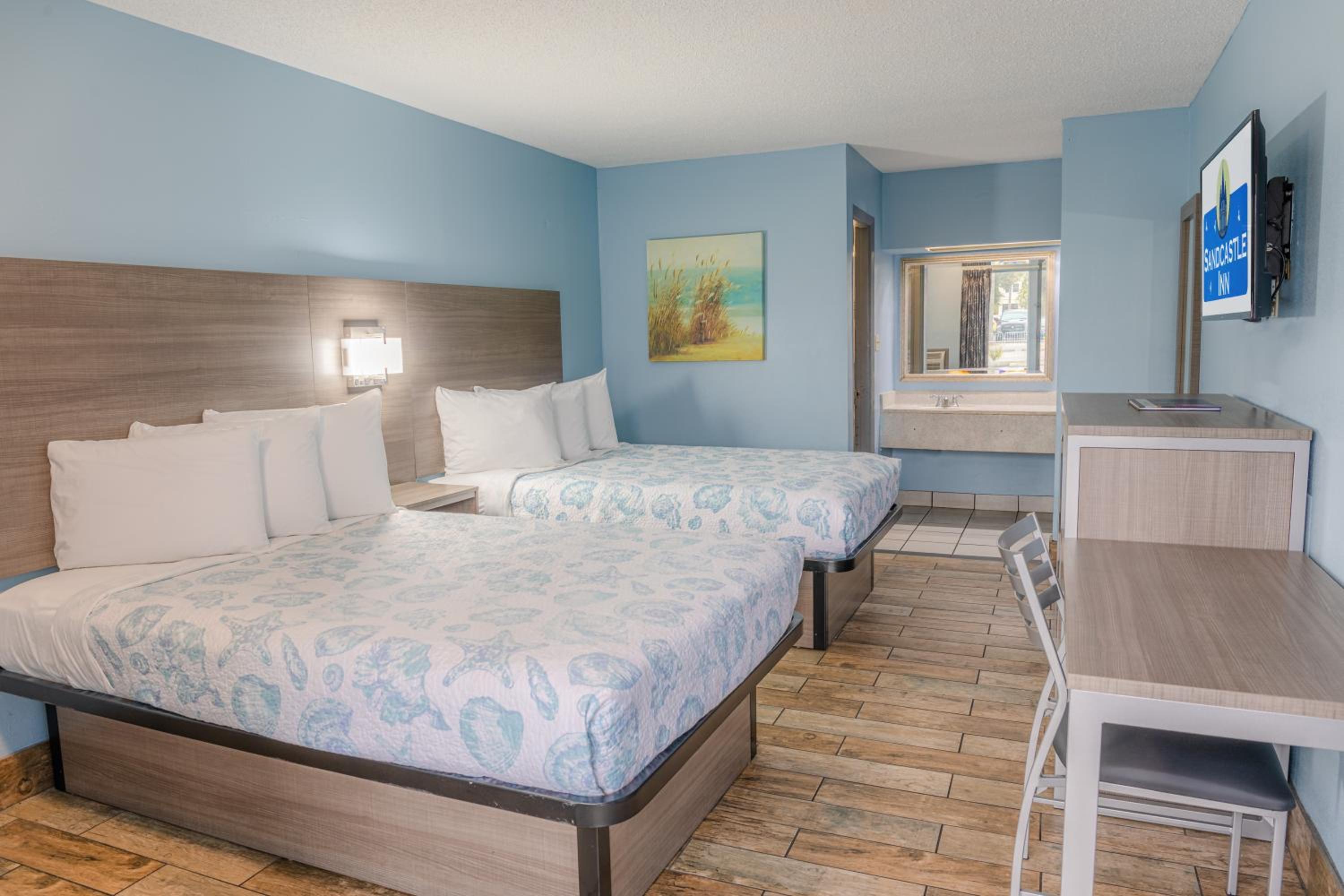 Double Room with Two Double Beds - Smoking photo 1