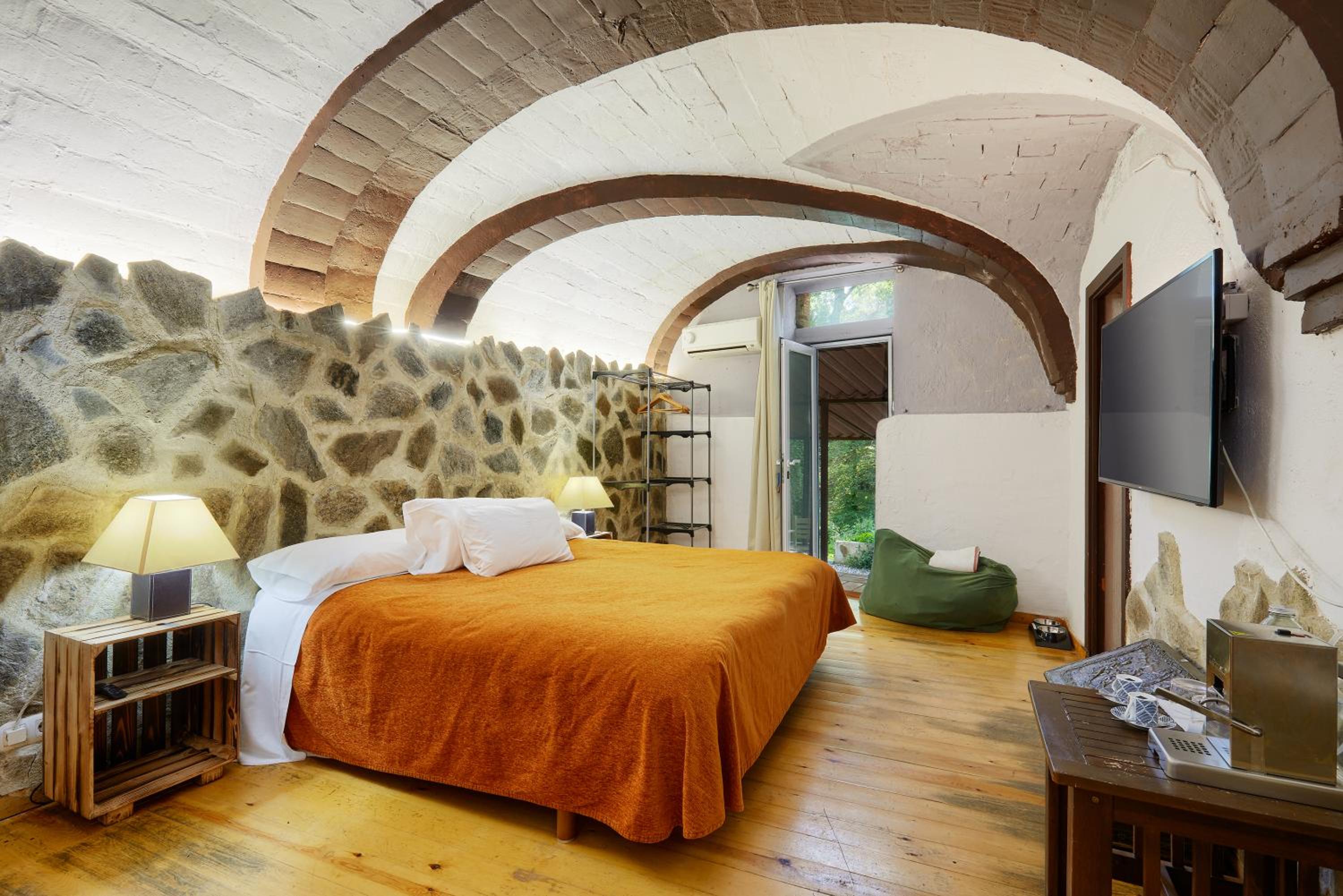 Habitación triple con terraza