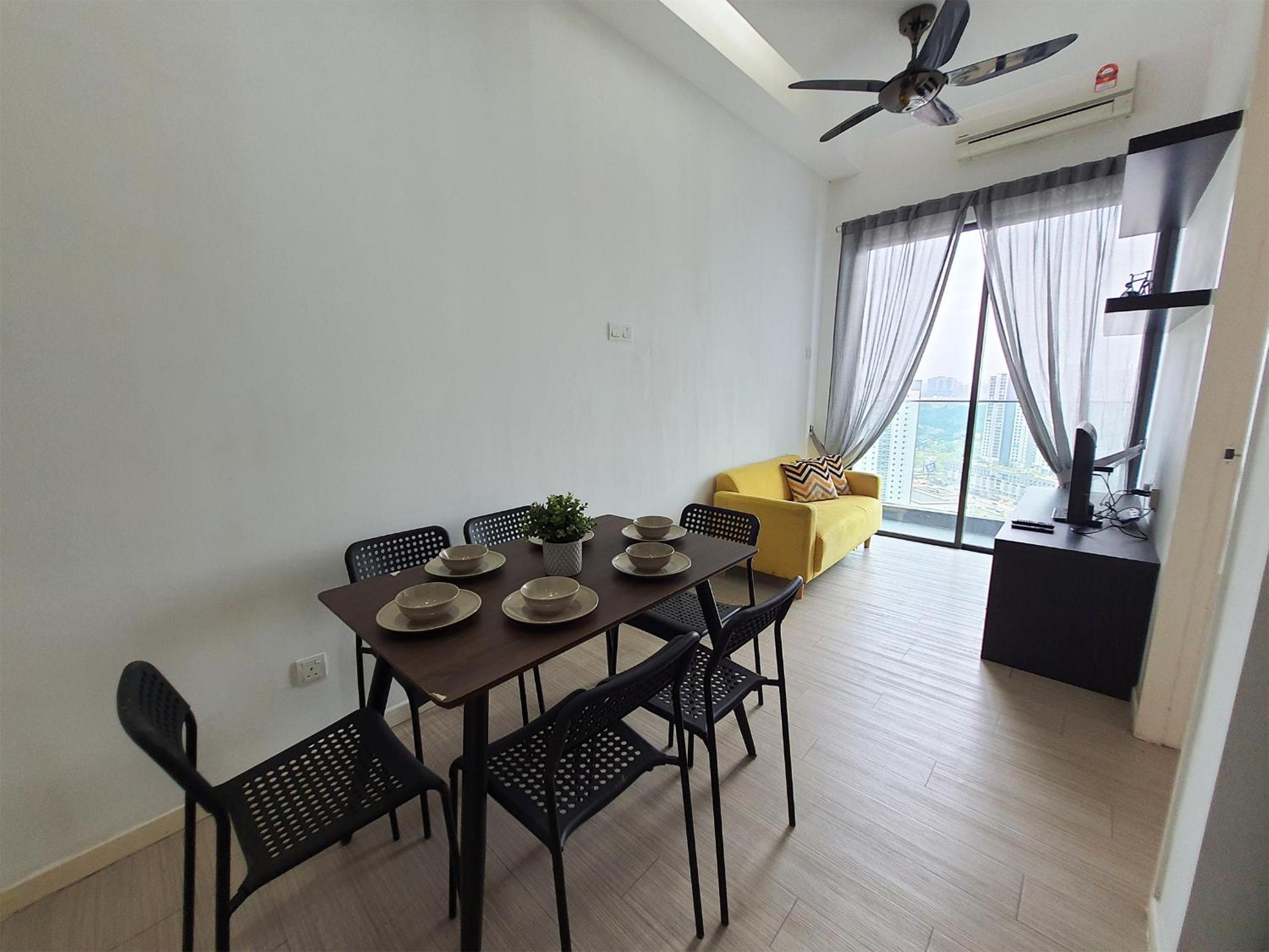 Two-Bedroom Apartment with Balcony