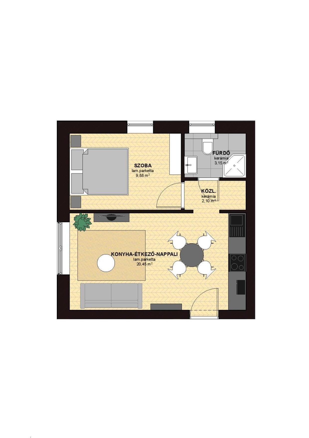 One-Bedroom Apartment - Photo 9
