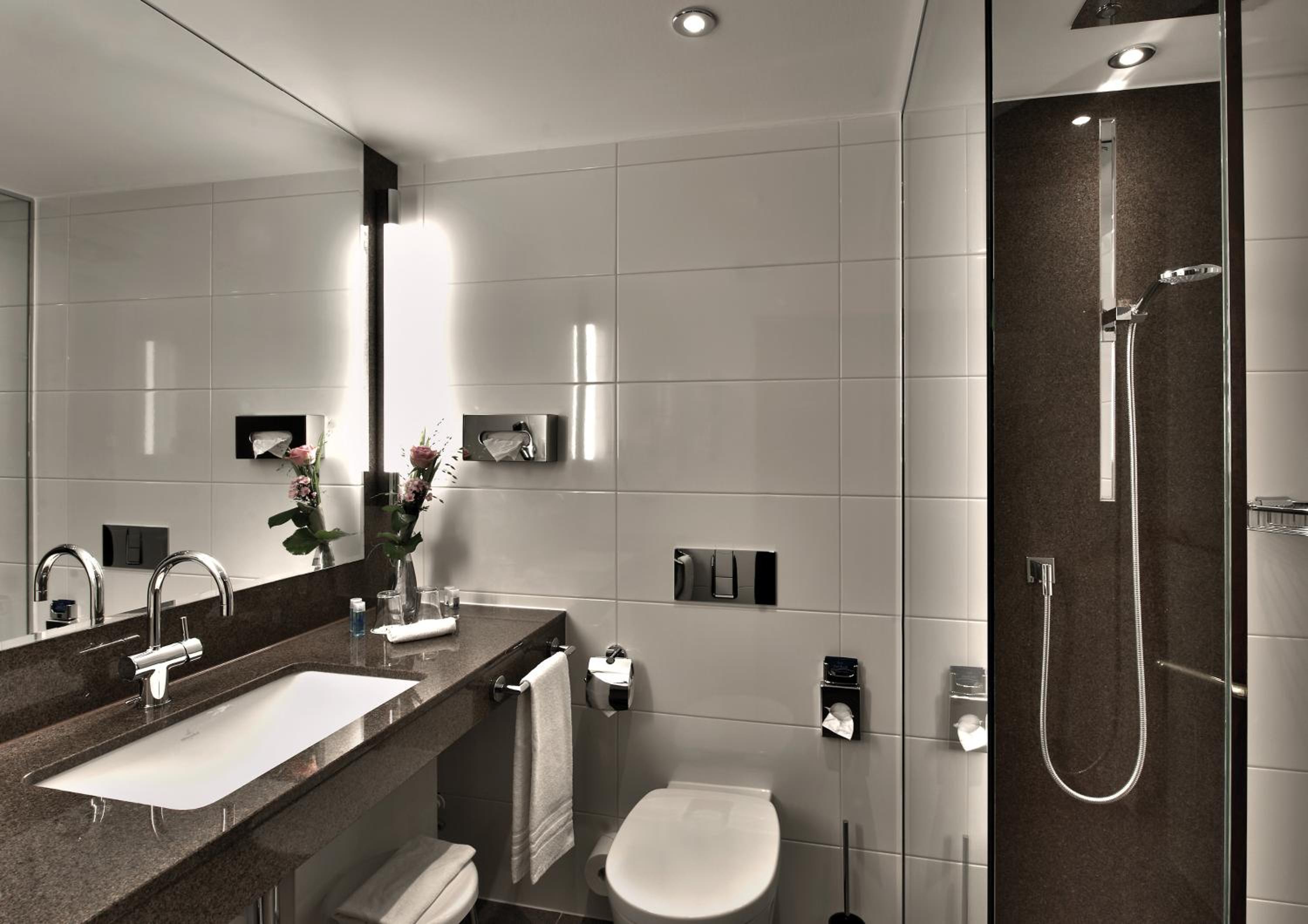 Relax and rejuvenate in this elegant bathroom retreat!