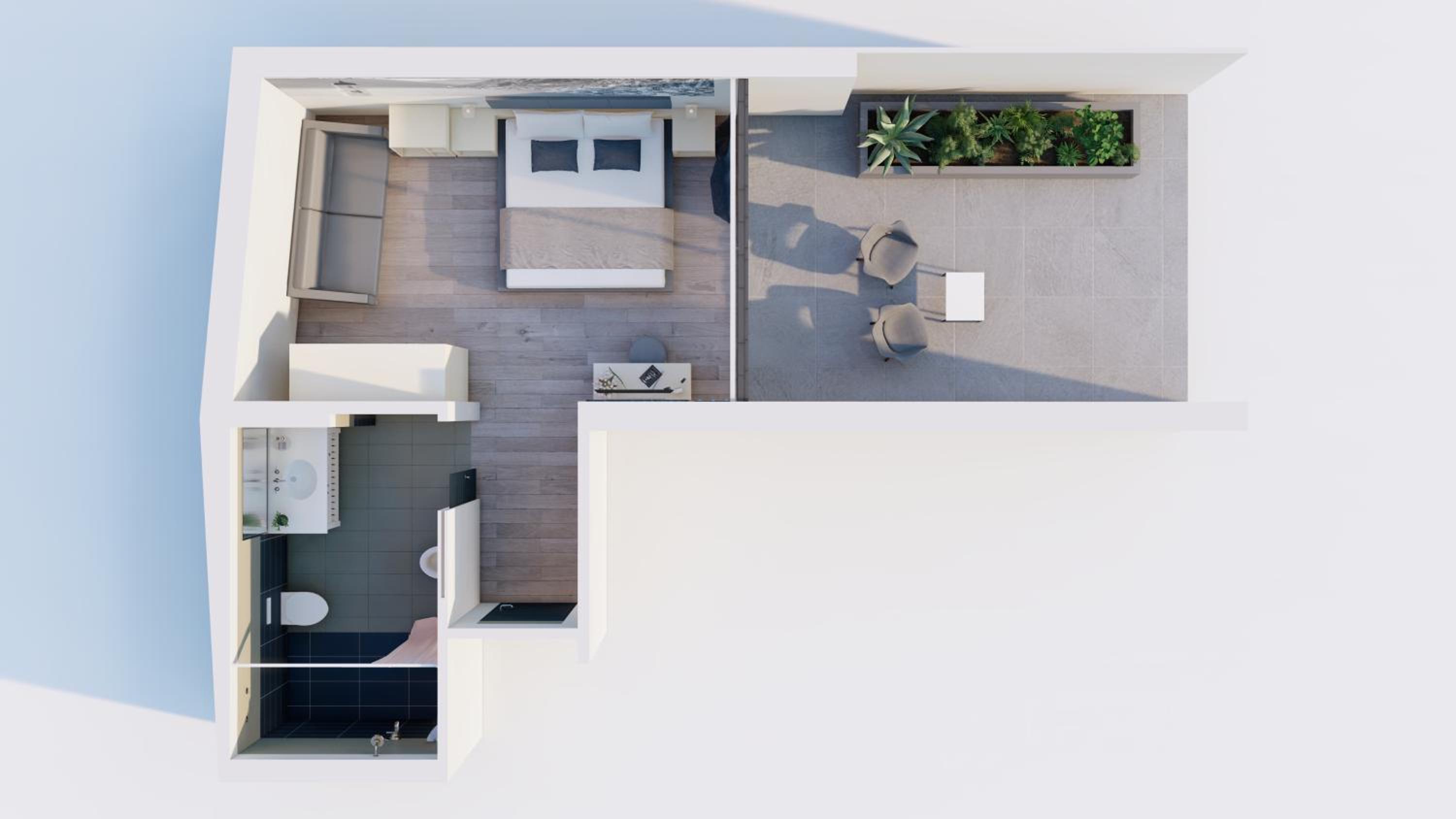 Basic Twin Room with Garden View photo 3