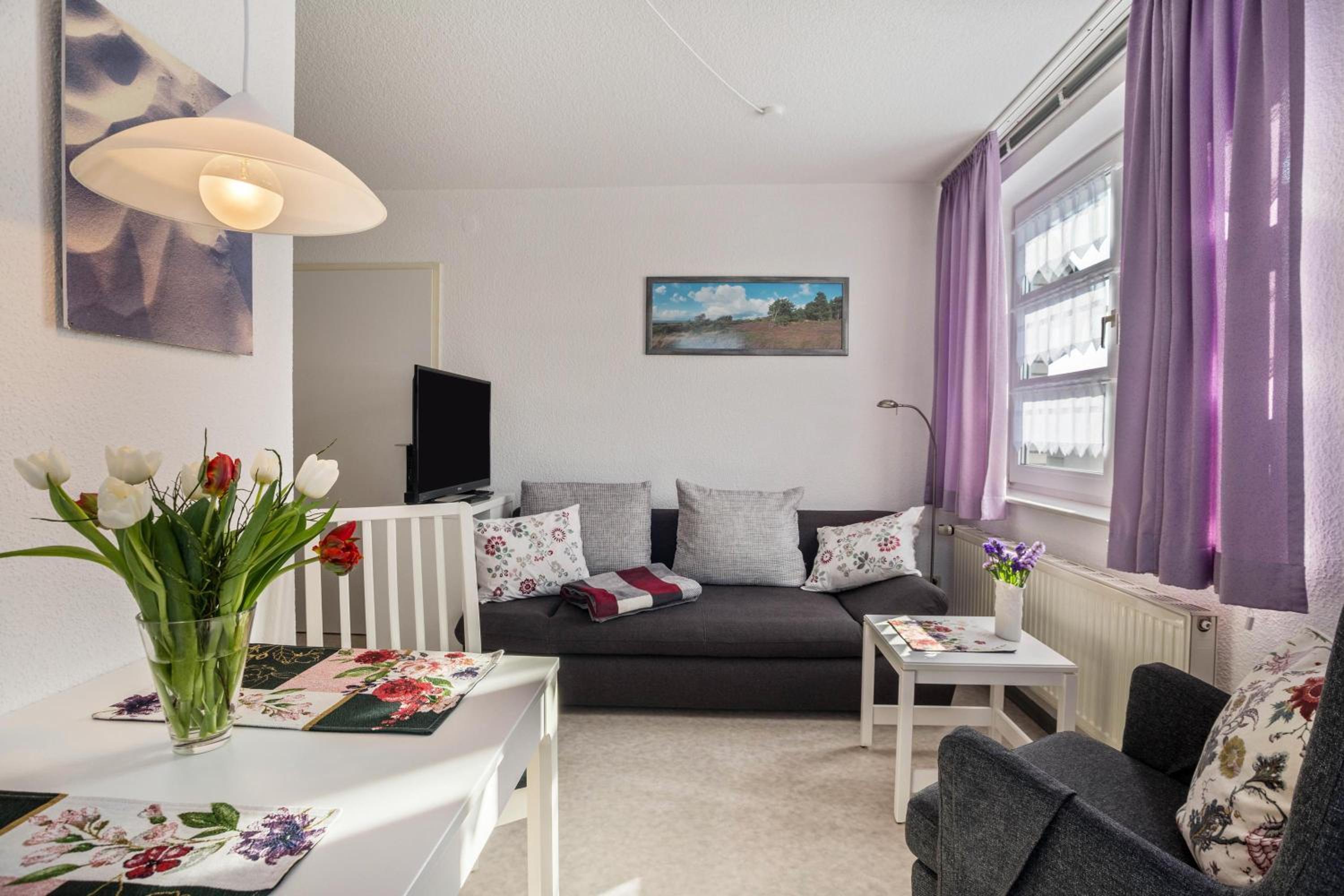 One-Bedroom Apartment with Garden View
