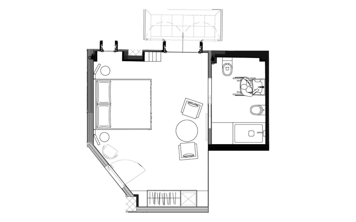 Double Room with Balcony and Sea View photo 2