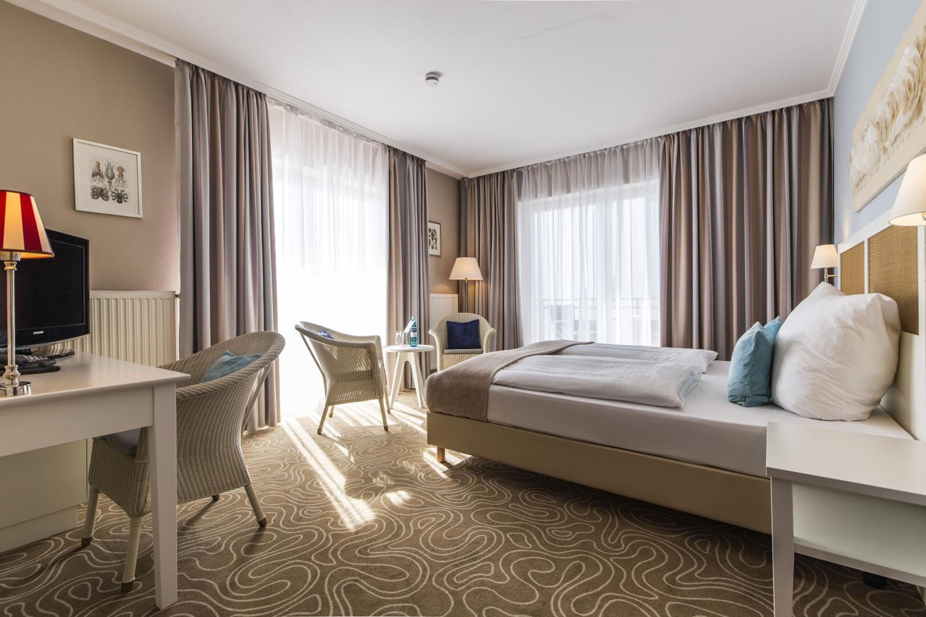 Double Room with Side Sea View