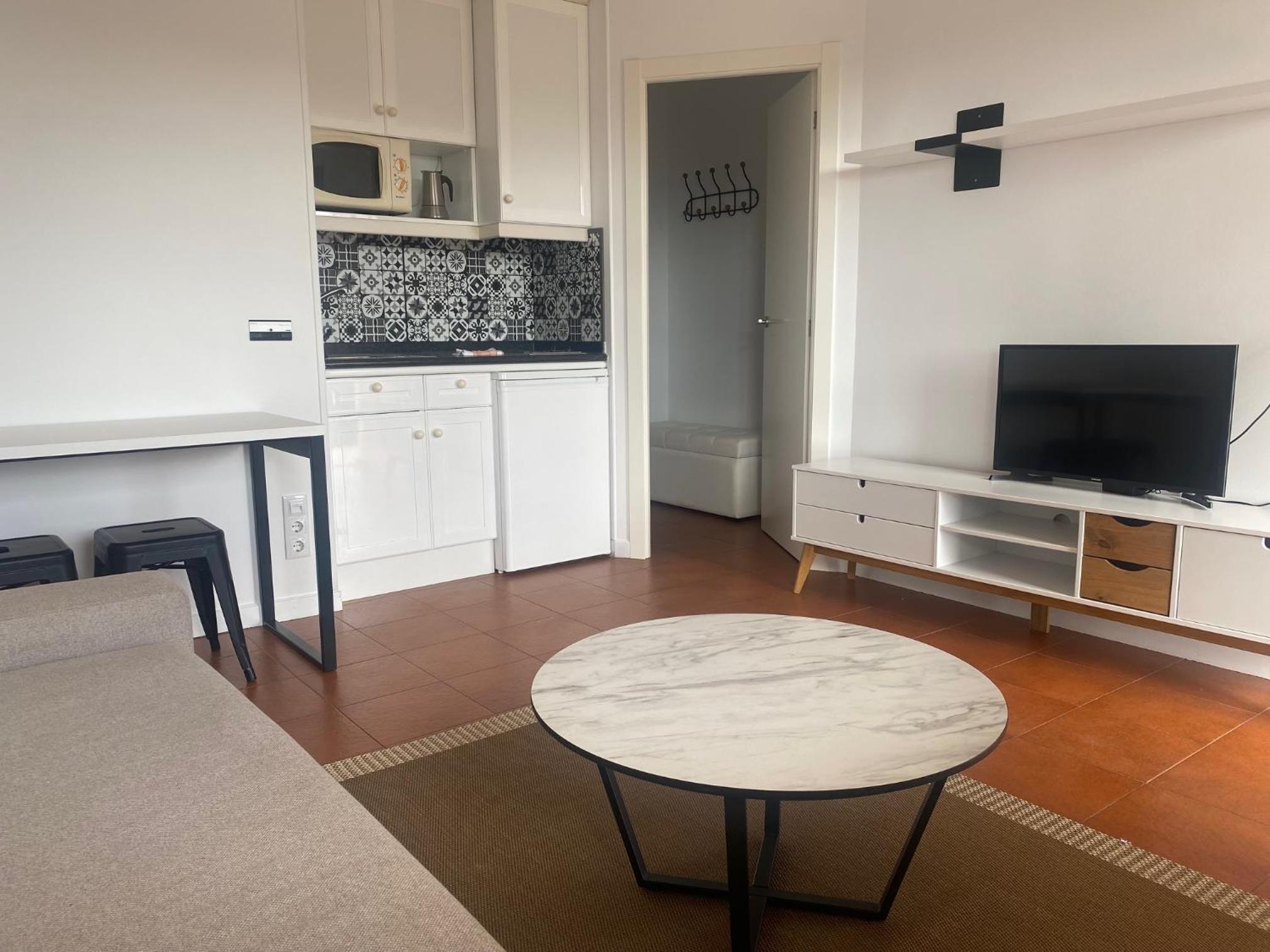 Apartamento de una habitación con terraza