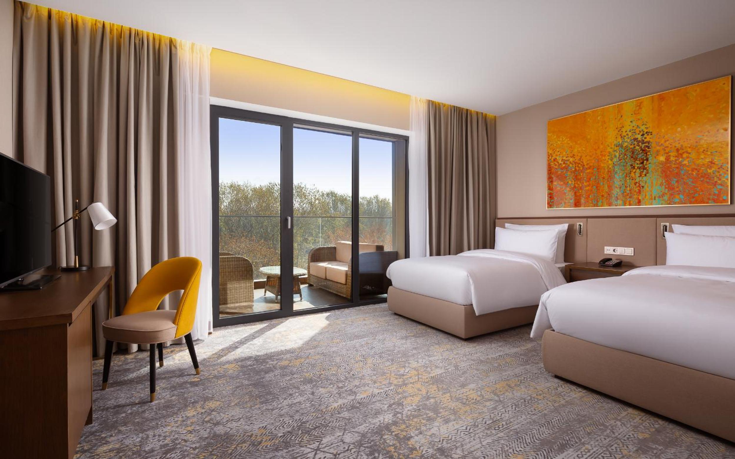 Deluxe Twin Room with Mountain View - Photo 3