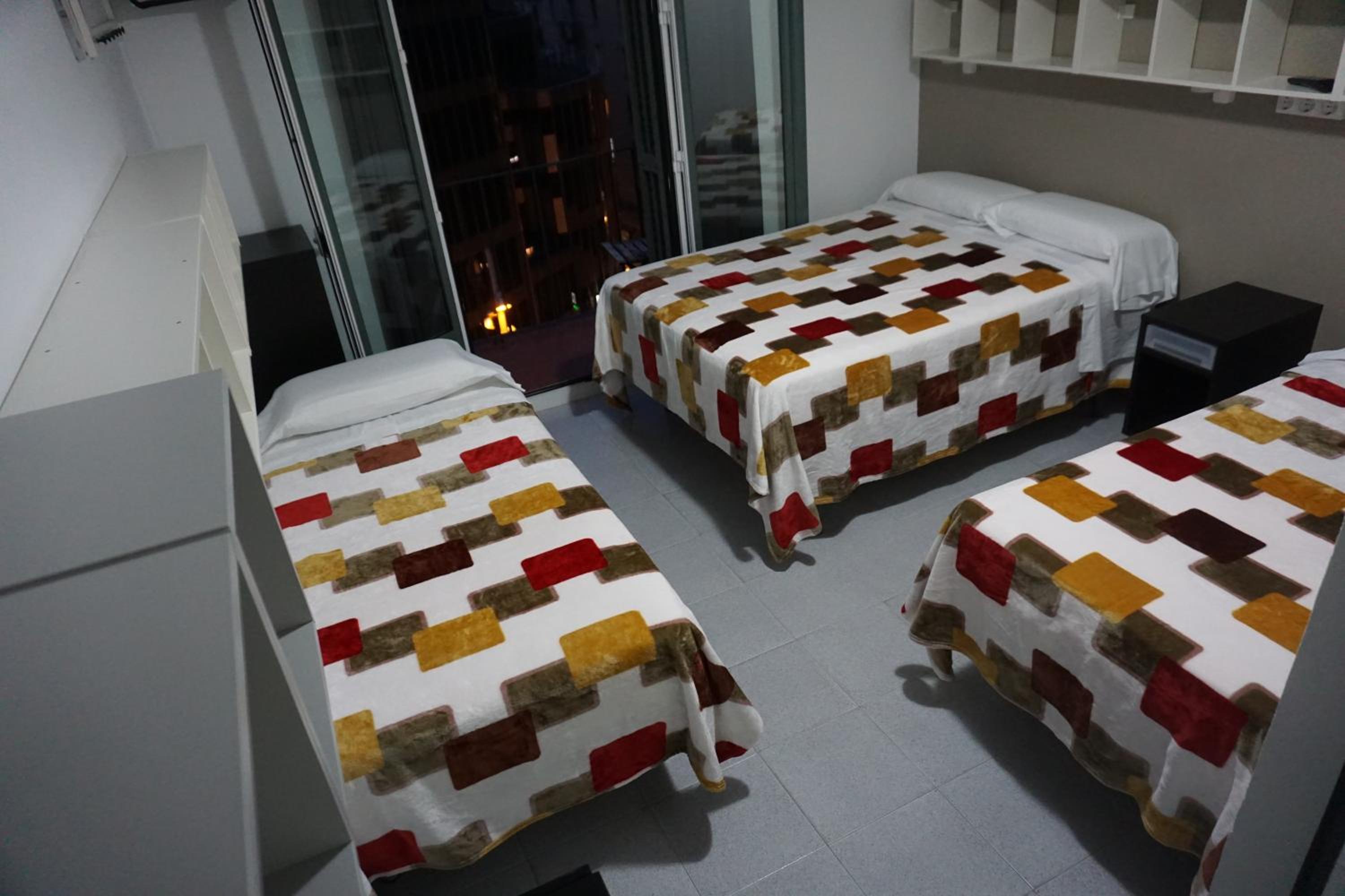 Habitación Cuádruple con Balcón