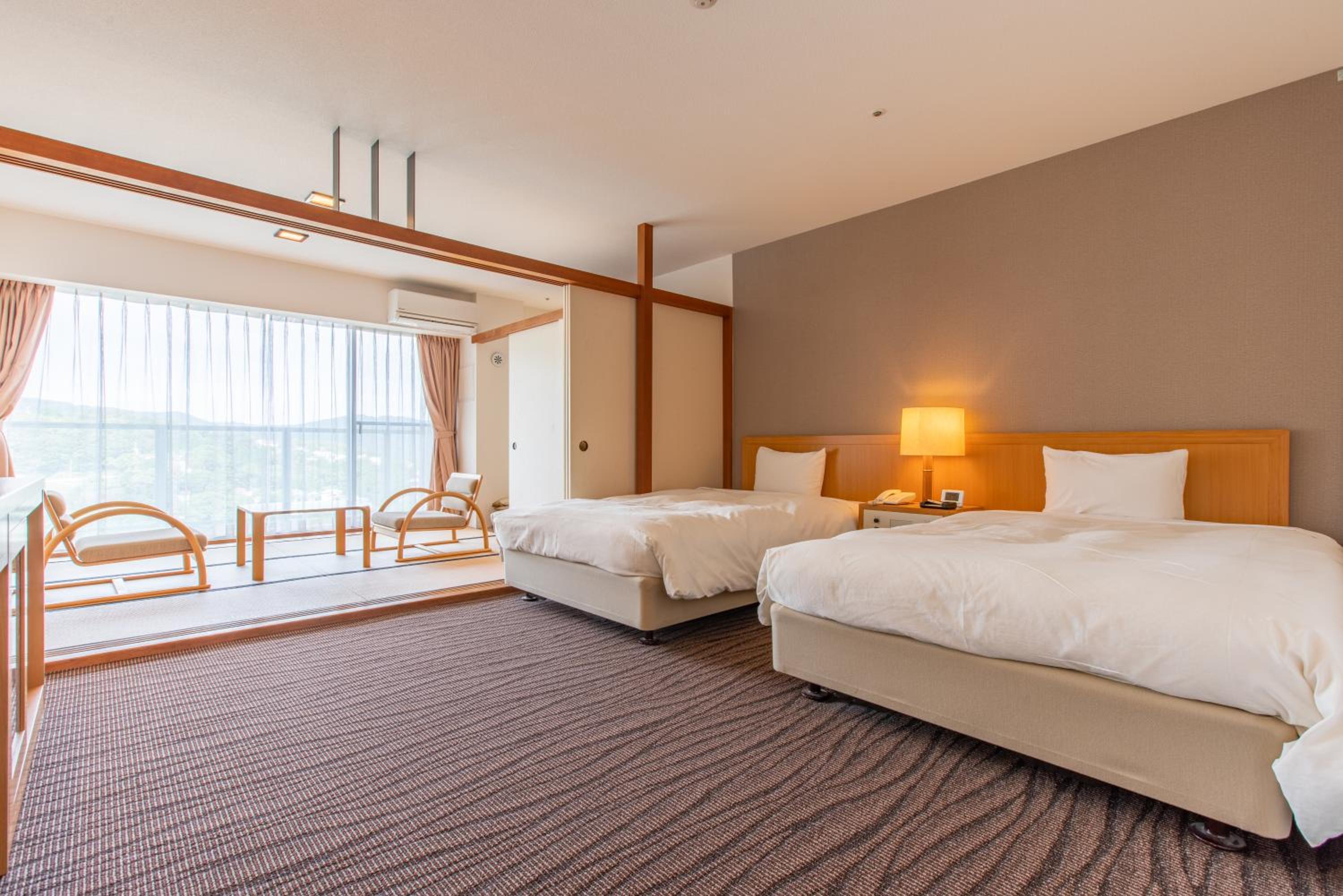 Twin Room with Tatami Area - Non-Smoking photo 1