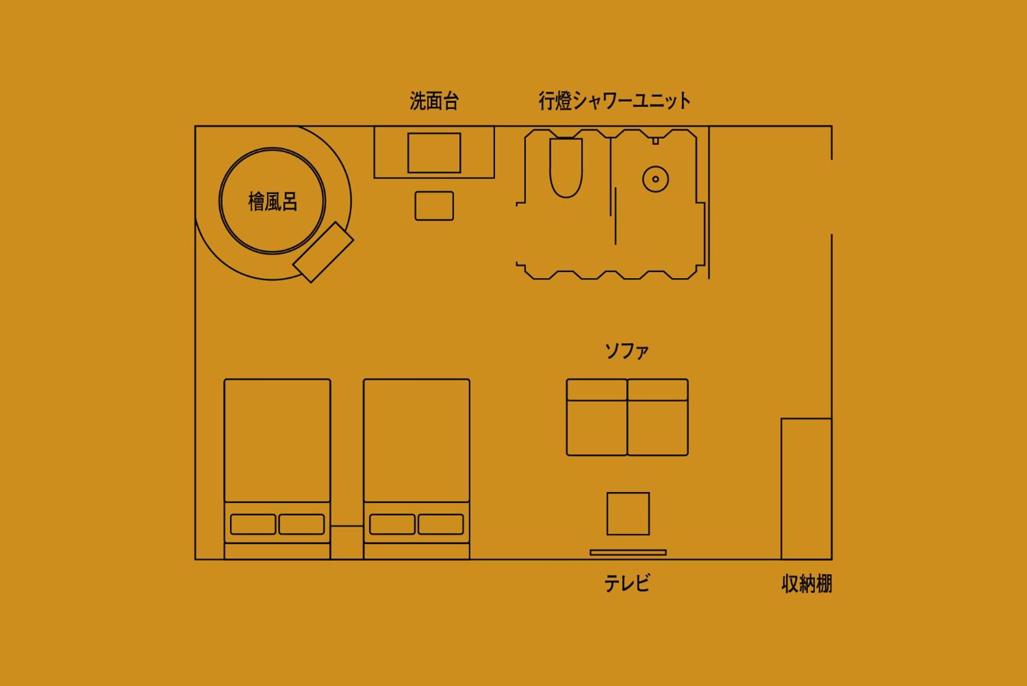 Twin Room with City View