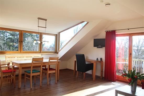 Studio Apartment with Garden View