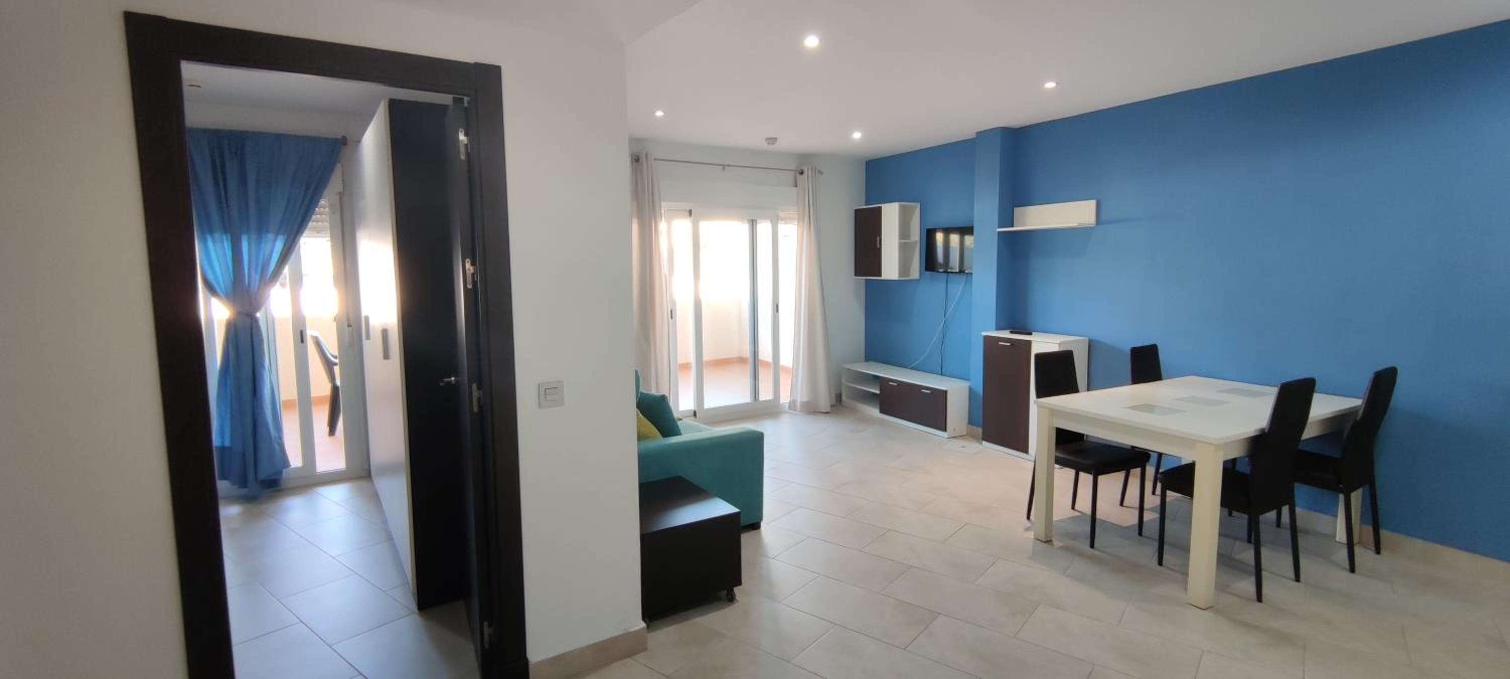 Habitación triple con terraza