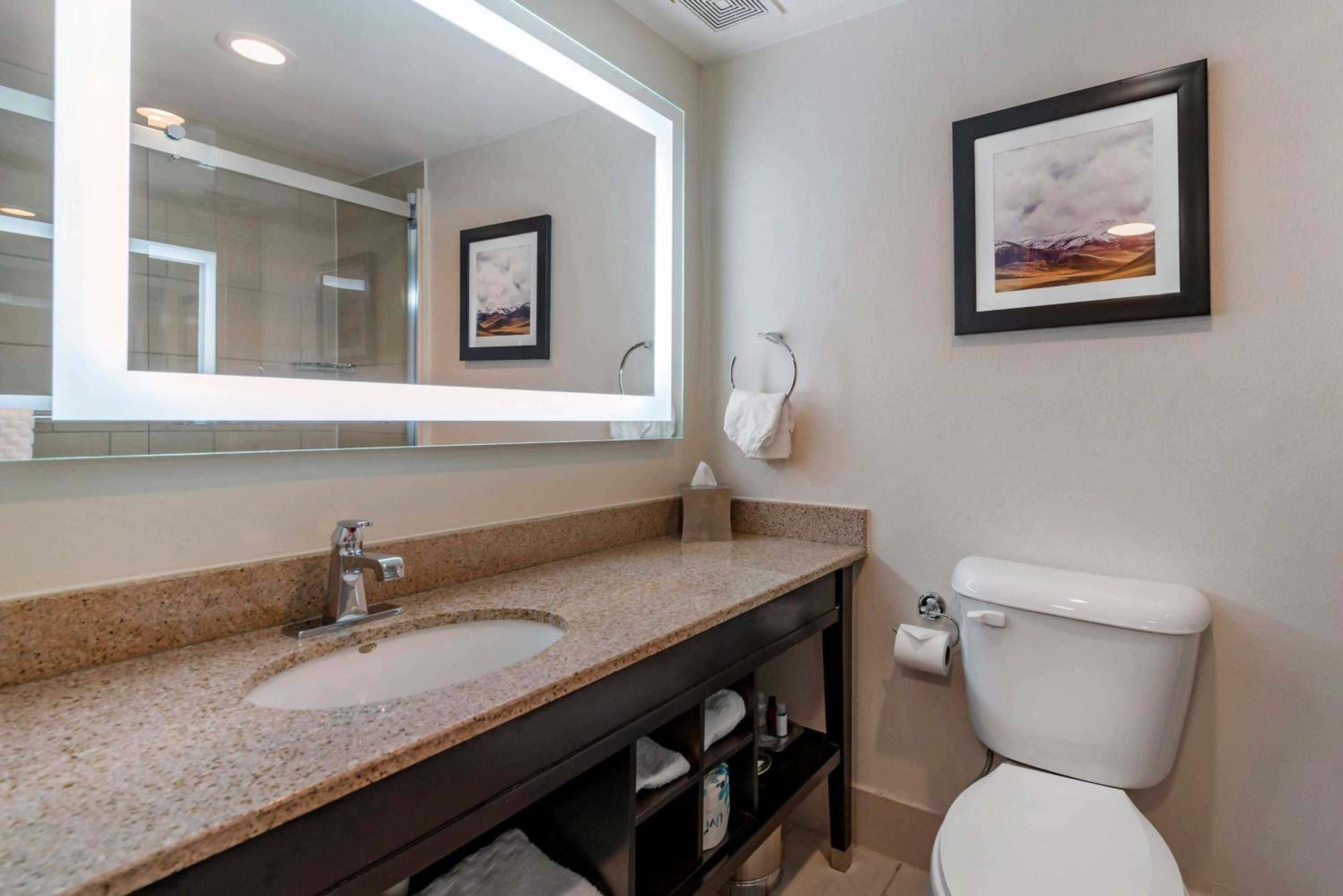 Queen Room with Patio, Kitchenette and Work Desk - Non-Smoking/Shower Only