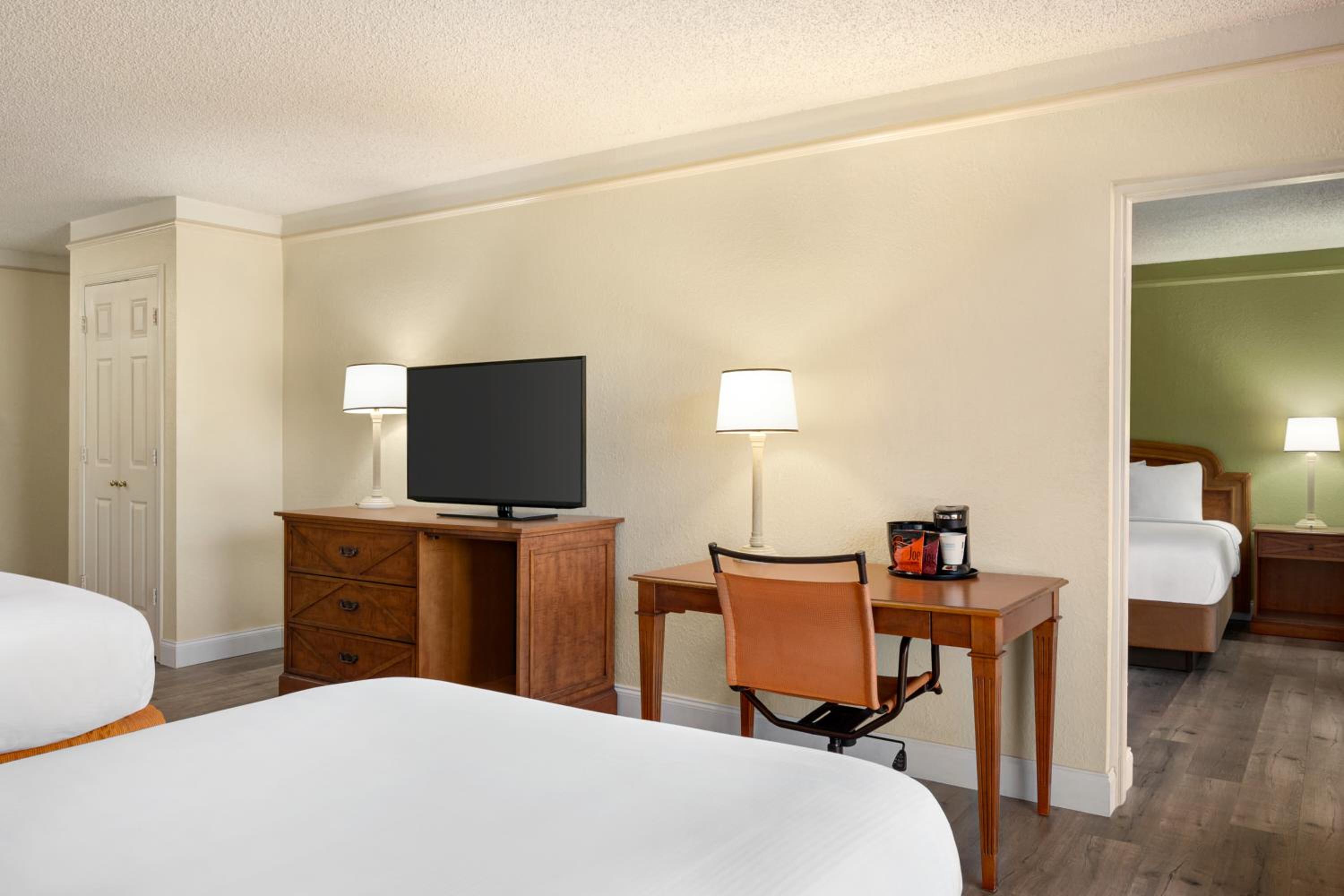 One Bedroom Family Suite with One King and Two Double Beds - Non-Smoking
