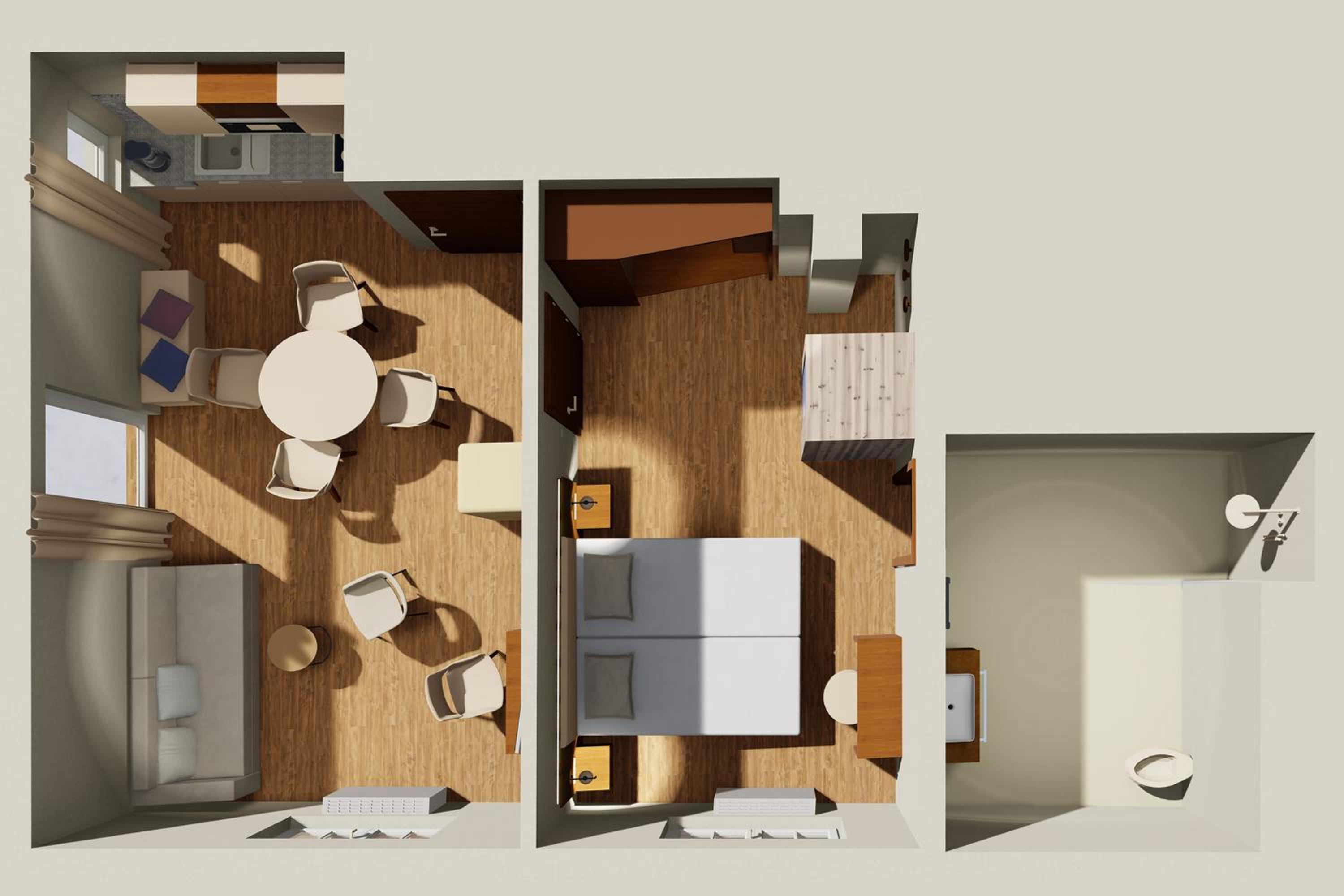Apartment with Infrared Cabin and Balcony - Photo 6