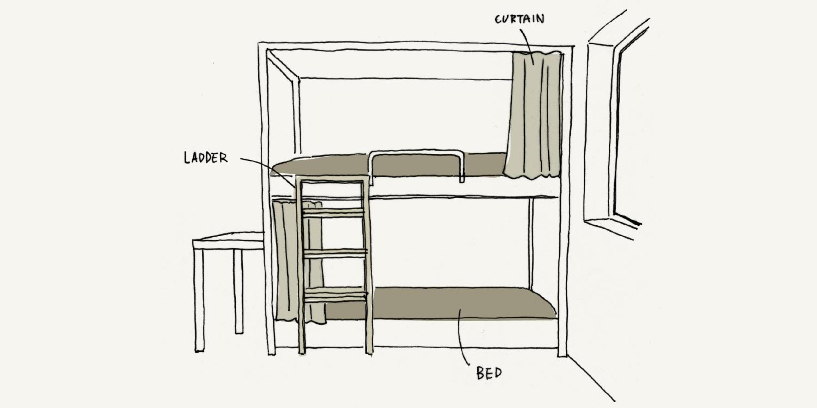 Bunk Bed in Mixed Dormitory Room (18 Adults) photo 2