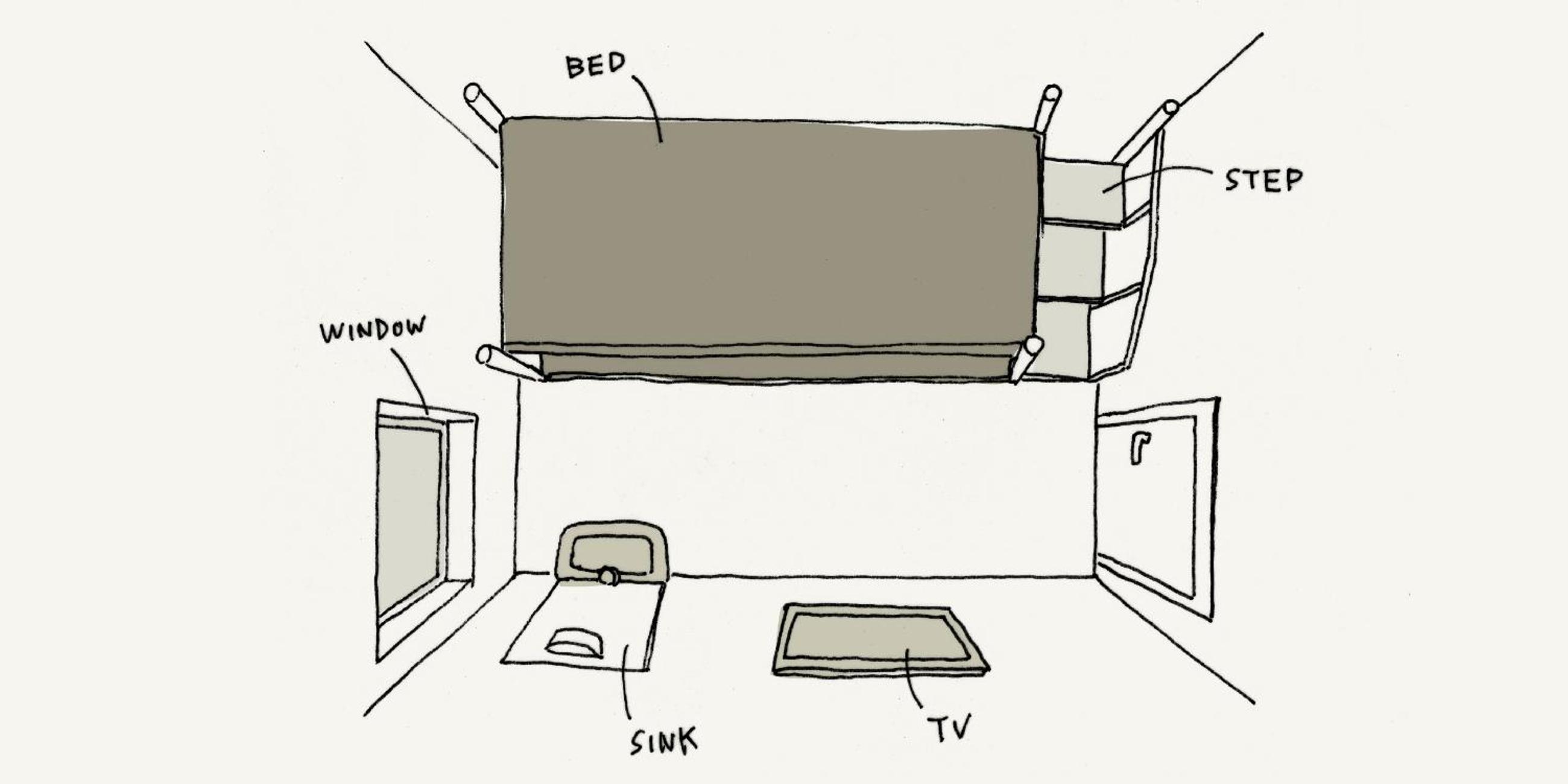 Twin Room with Shared Bathroom-Single Use photo 2