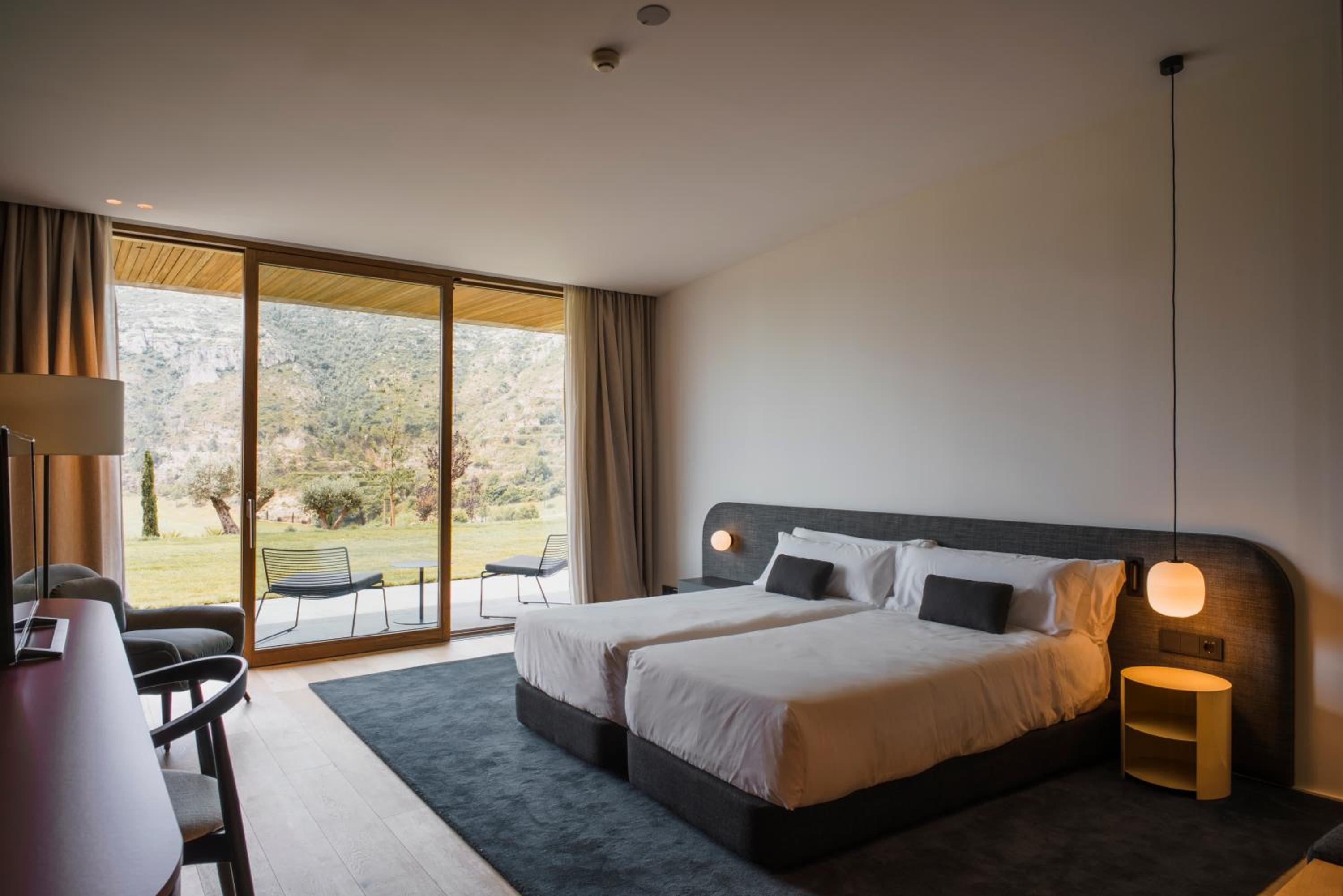 Doppelzimmer mit Gartenblick
