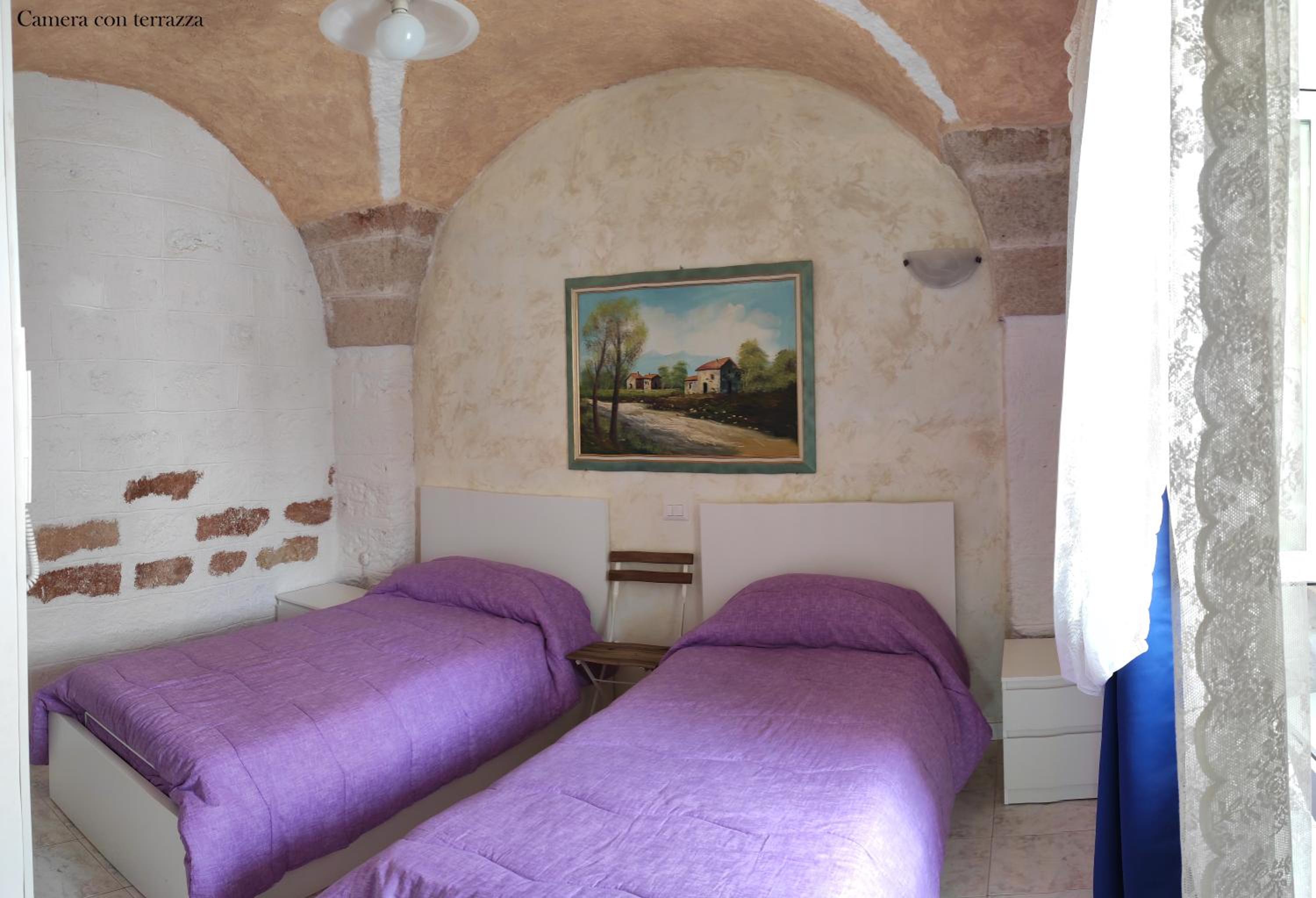 Double or Twin Room with Terrace