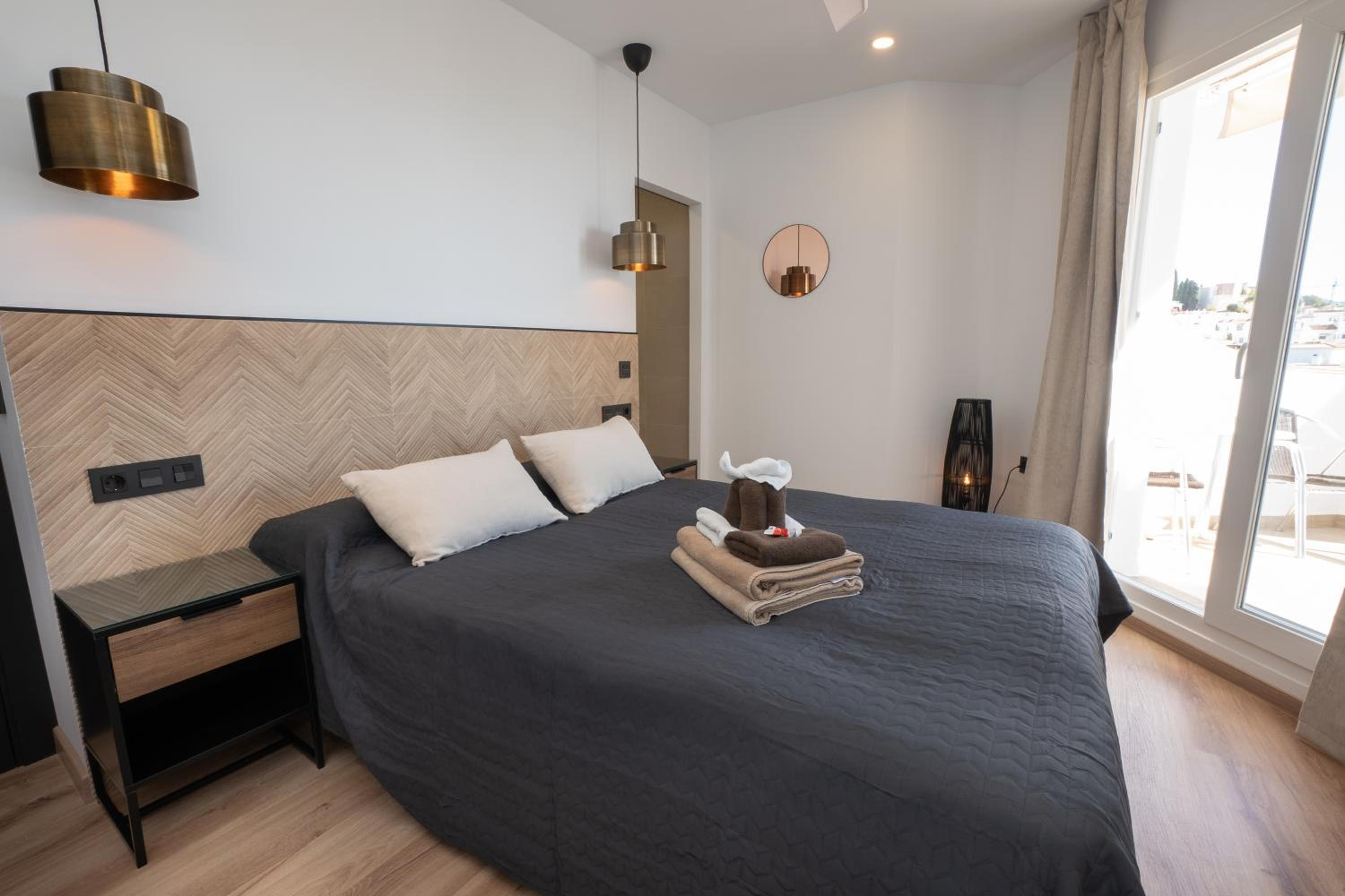 Habitación Doble o con Dos Camas con Terraza y Vista al Mar