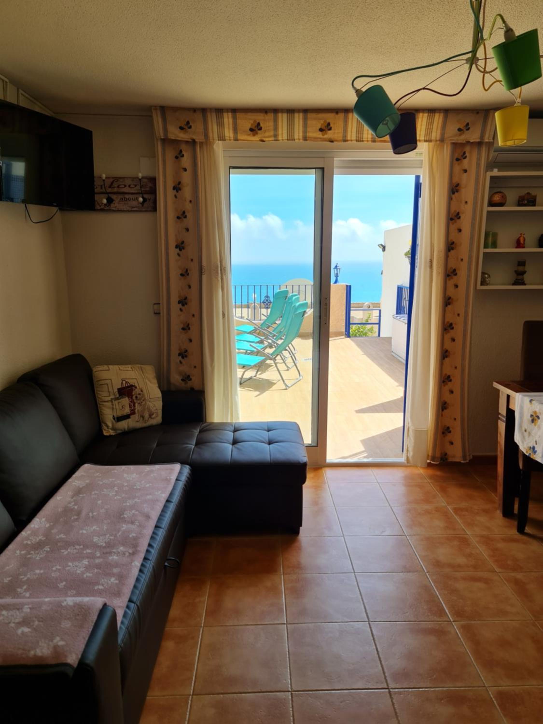 Apartamento con vista al mar
