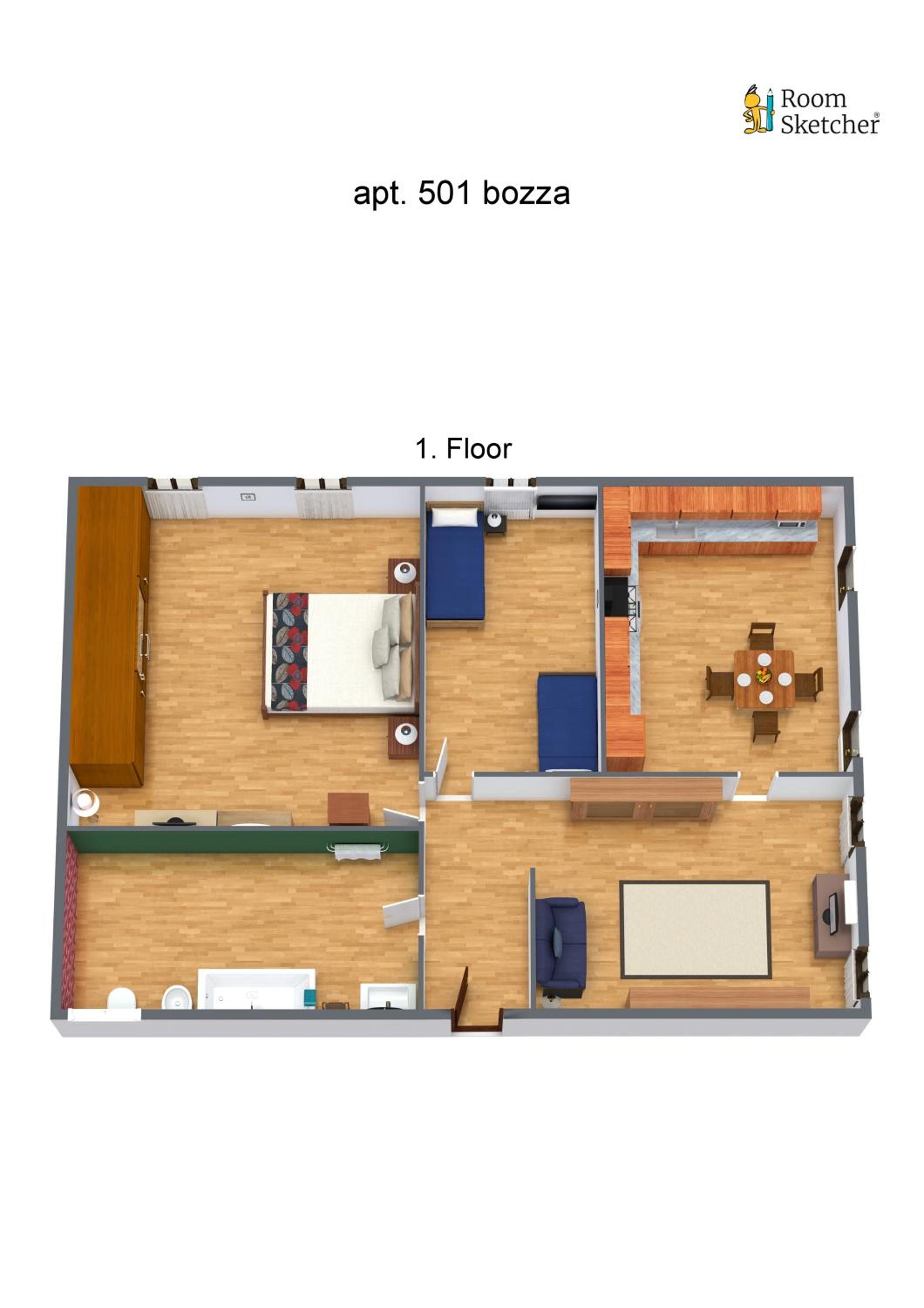 Two-Bedroom Apartment photo 2