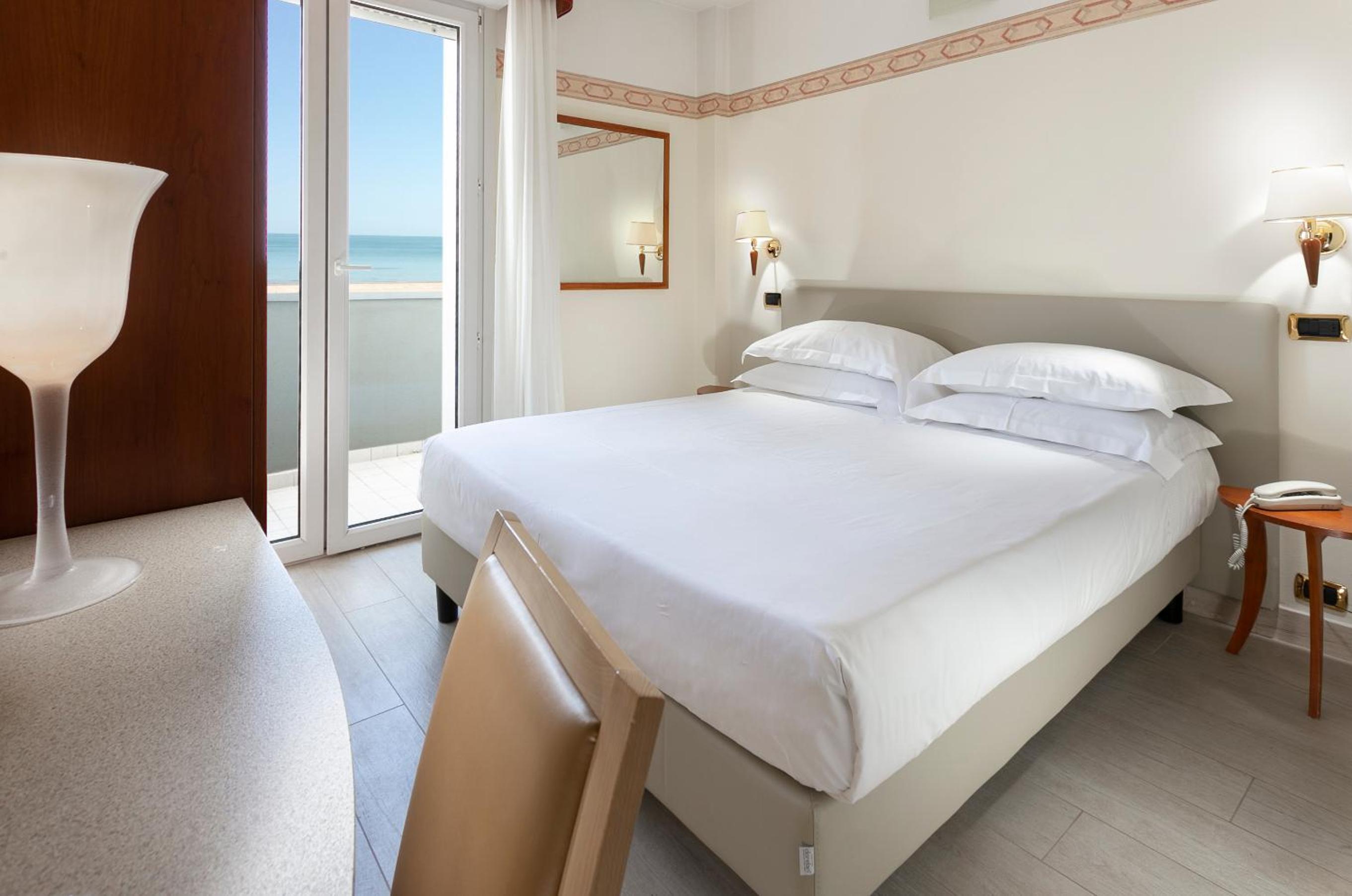 Small Double Room with Side Sea View