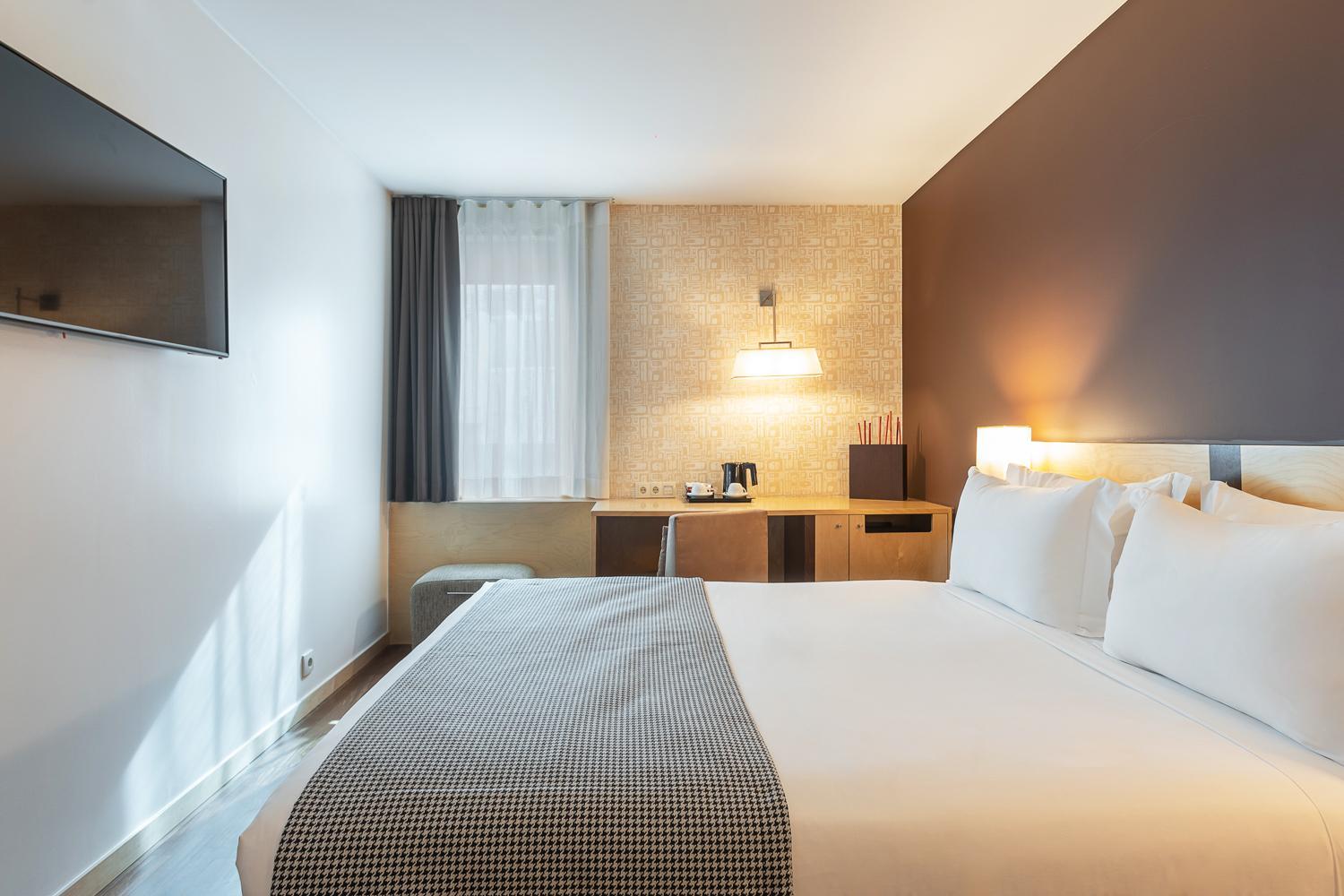 Relax in style and comfort amidst modern decor.