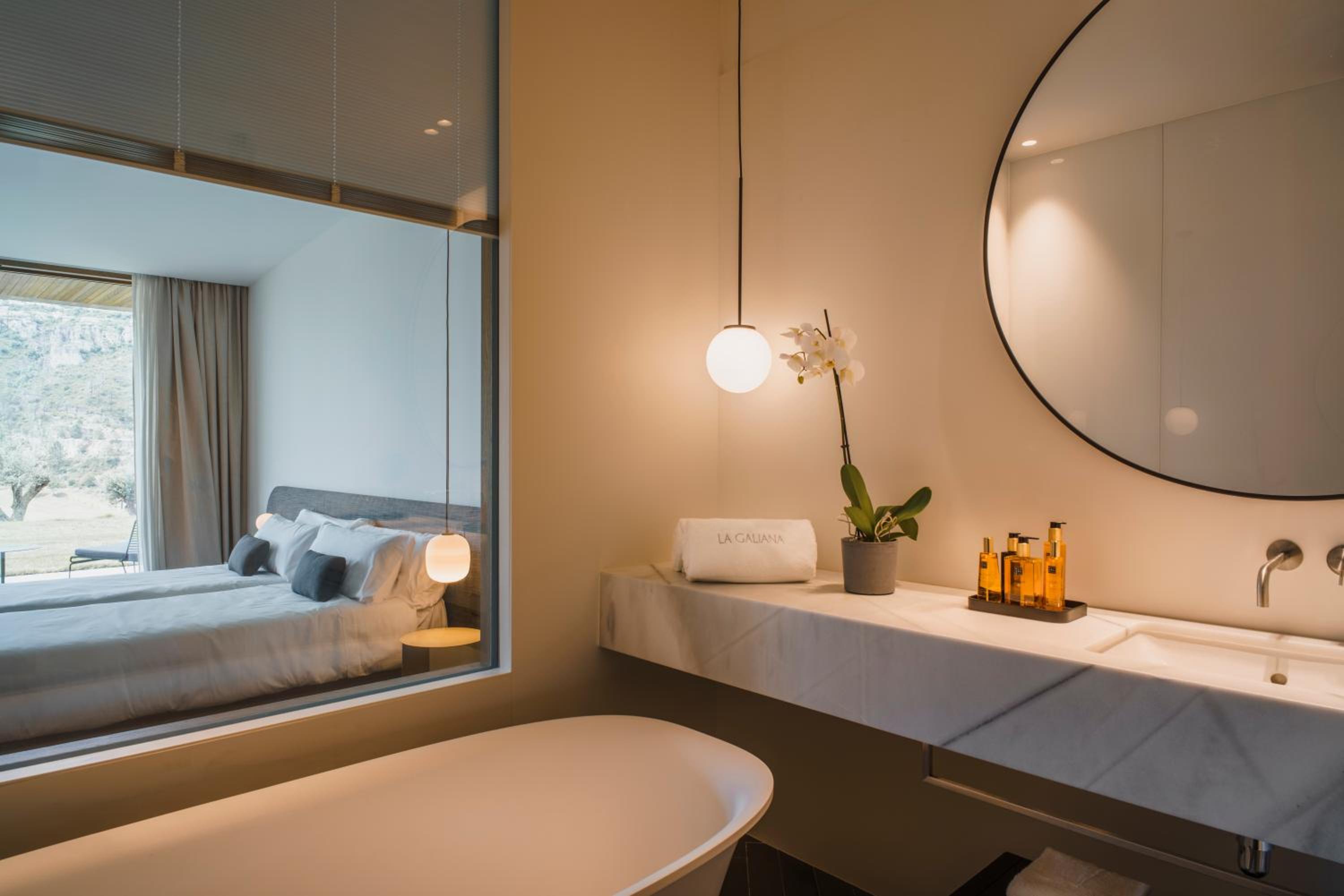 Doppelzimmer mit Gartenblick