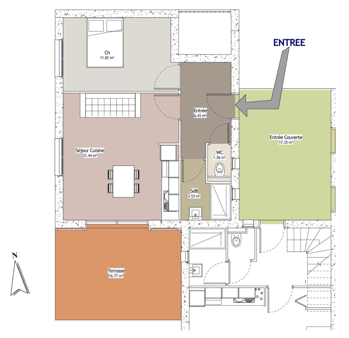 One-Bedroom House photo 1