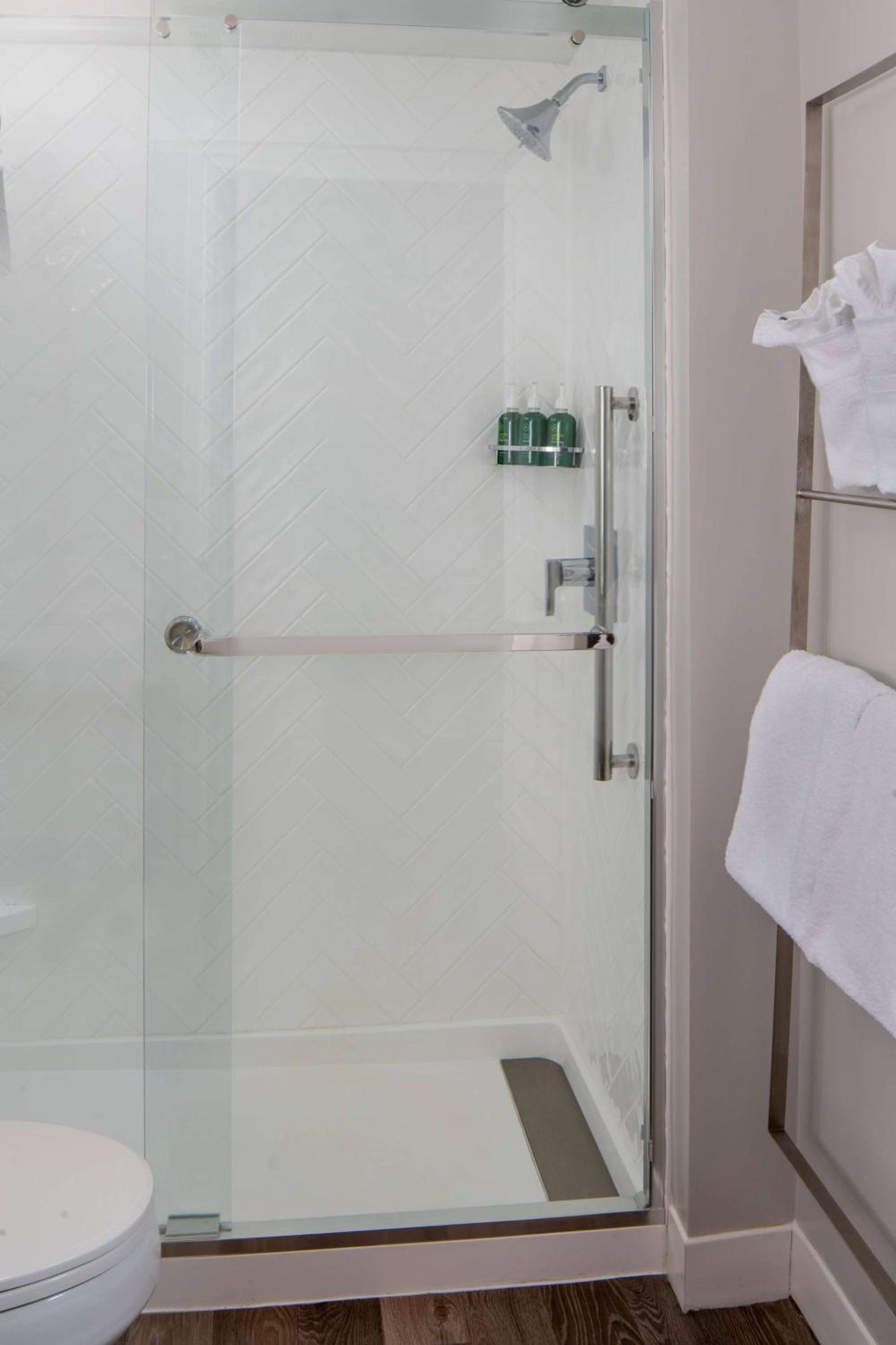 Studio Suite Queen with Roll-In Shower - Mobility/Hearing Accessible