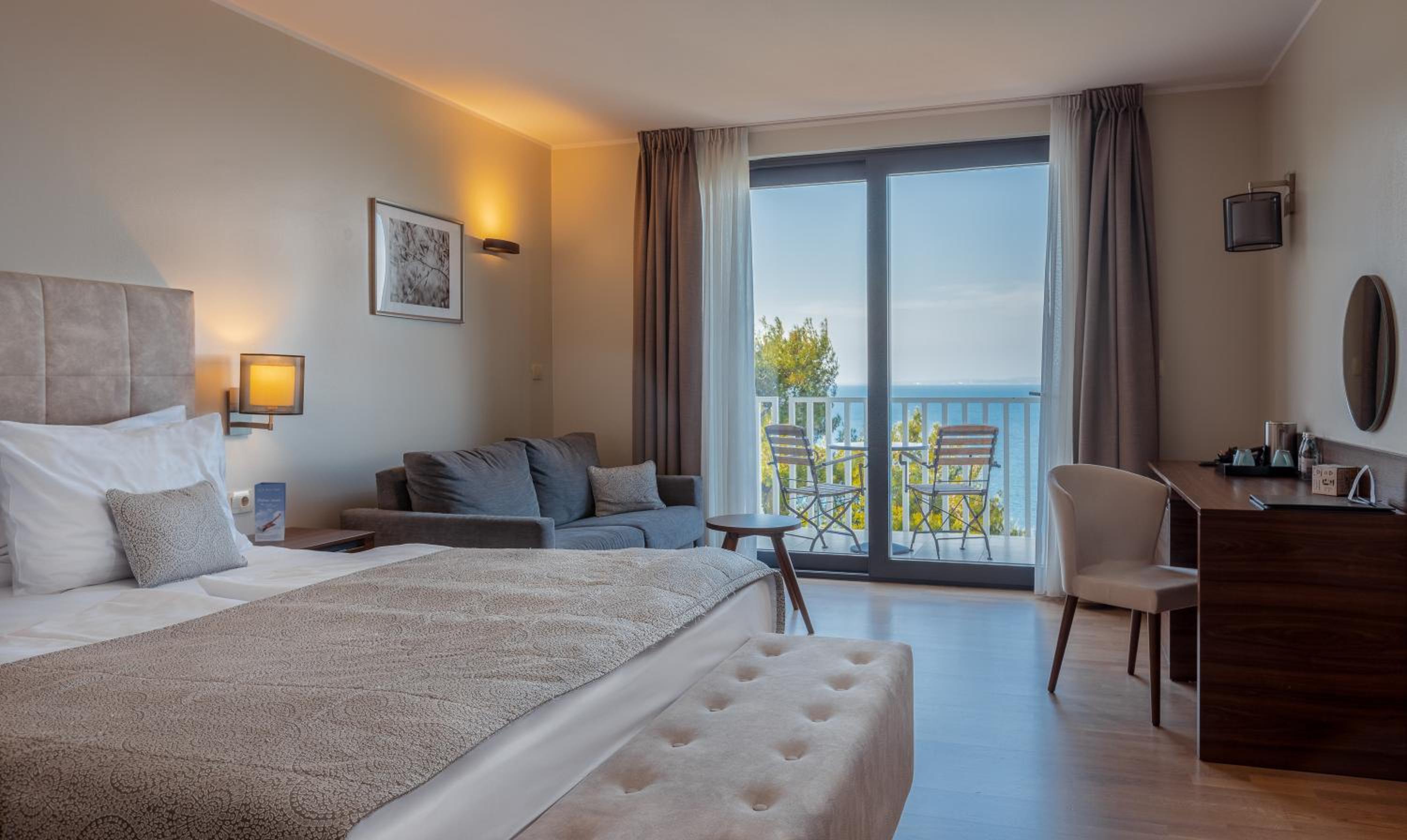 Superior Double or Twin Room with Balcony and Sea View