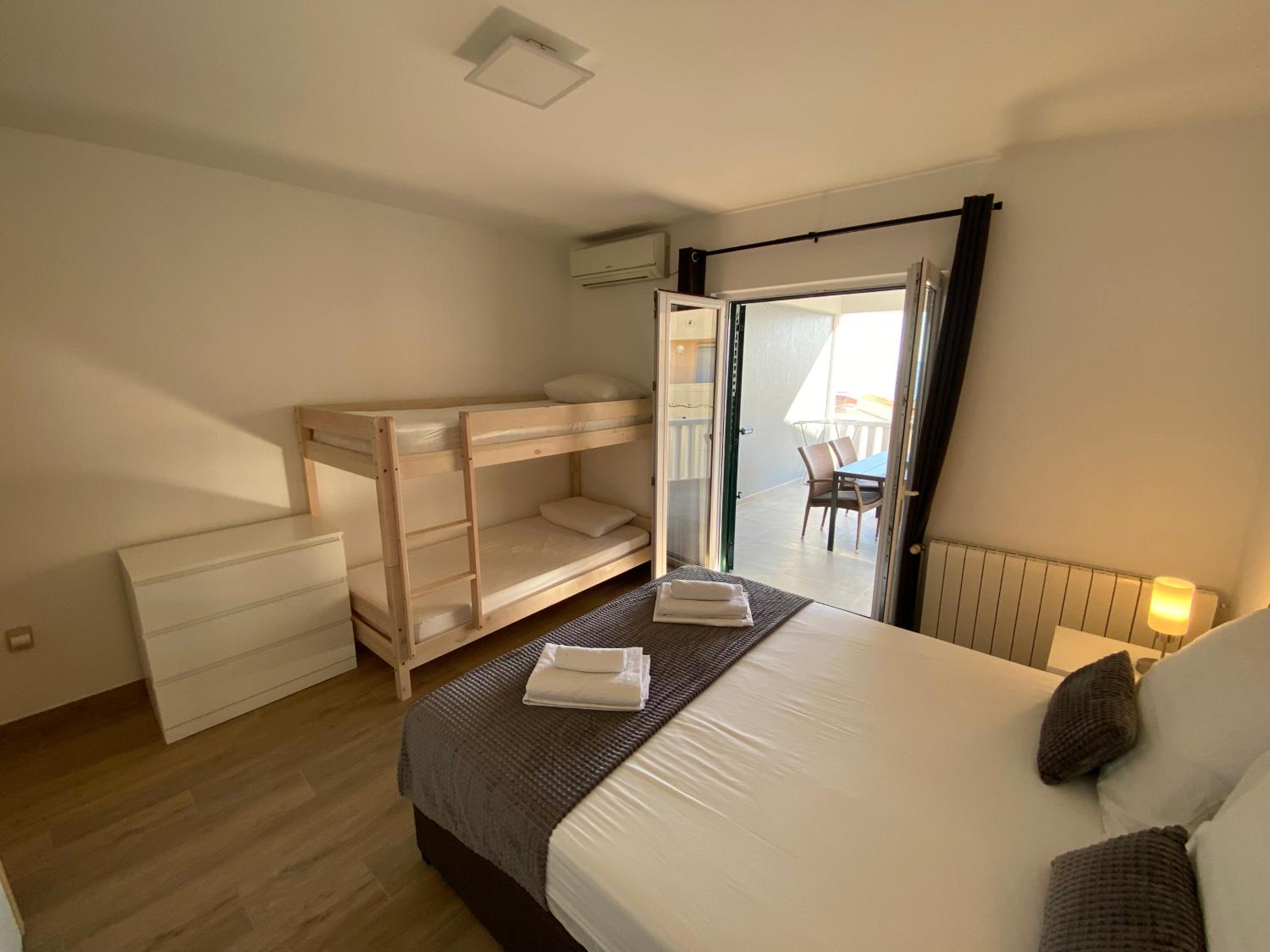One-Bedroom Apartment with Balcony and Sea View