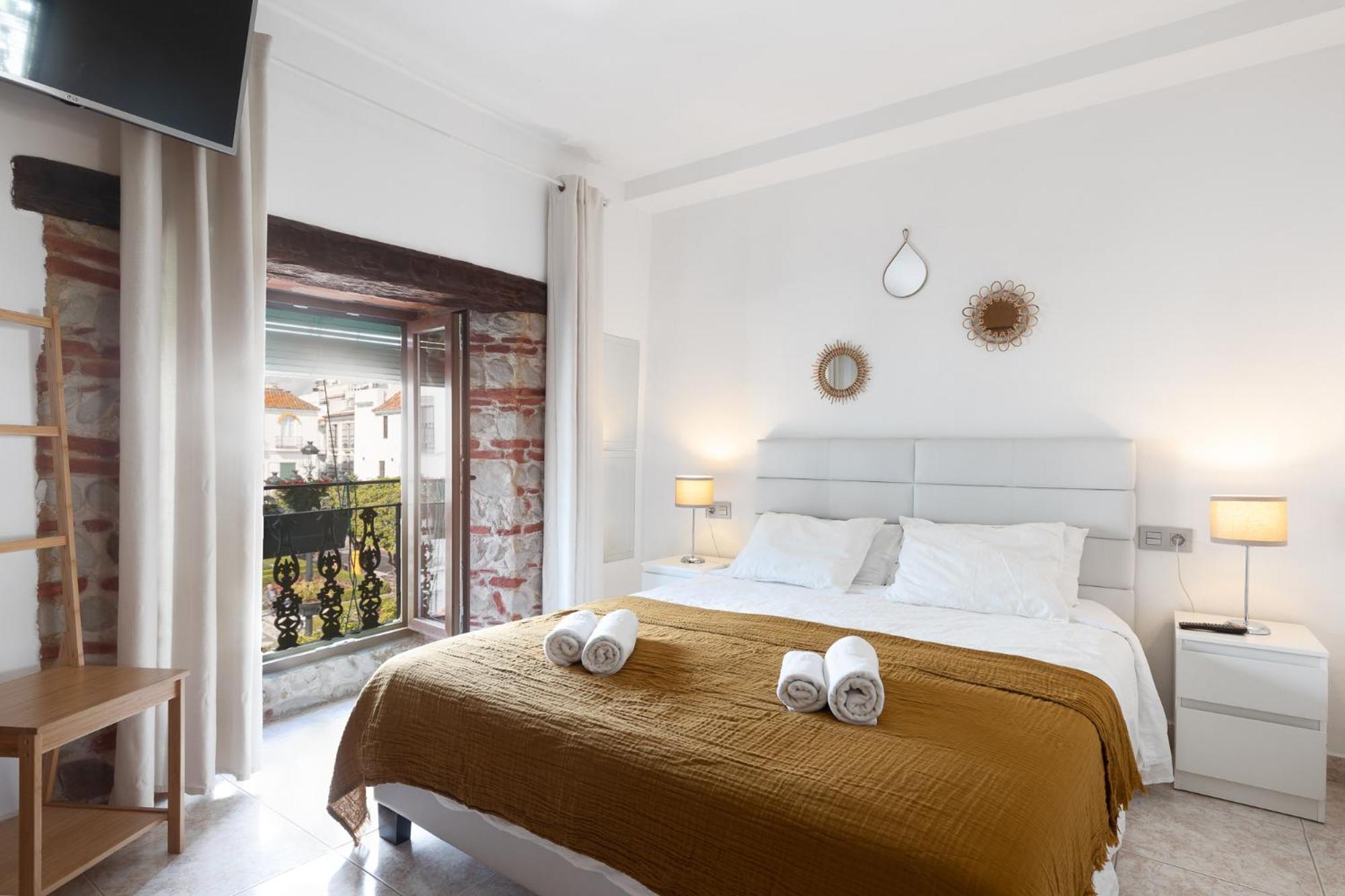 Apartamento con vista al jardín