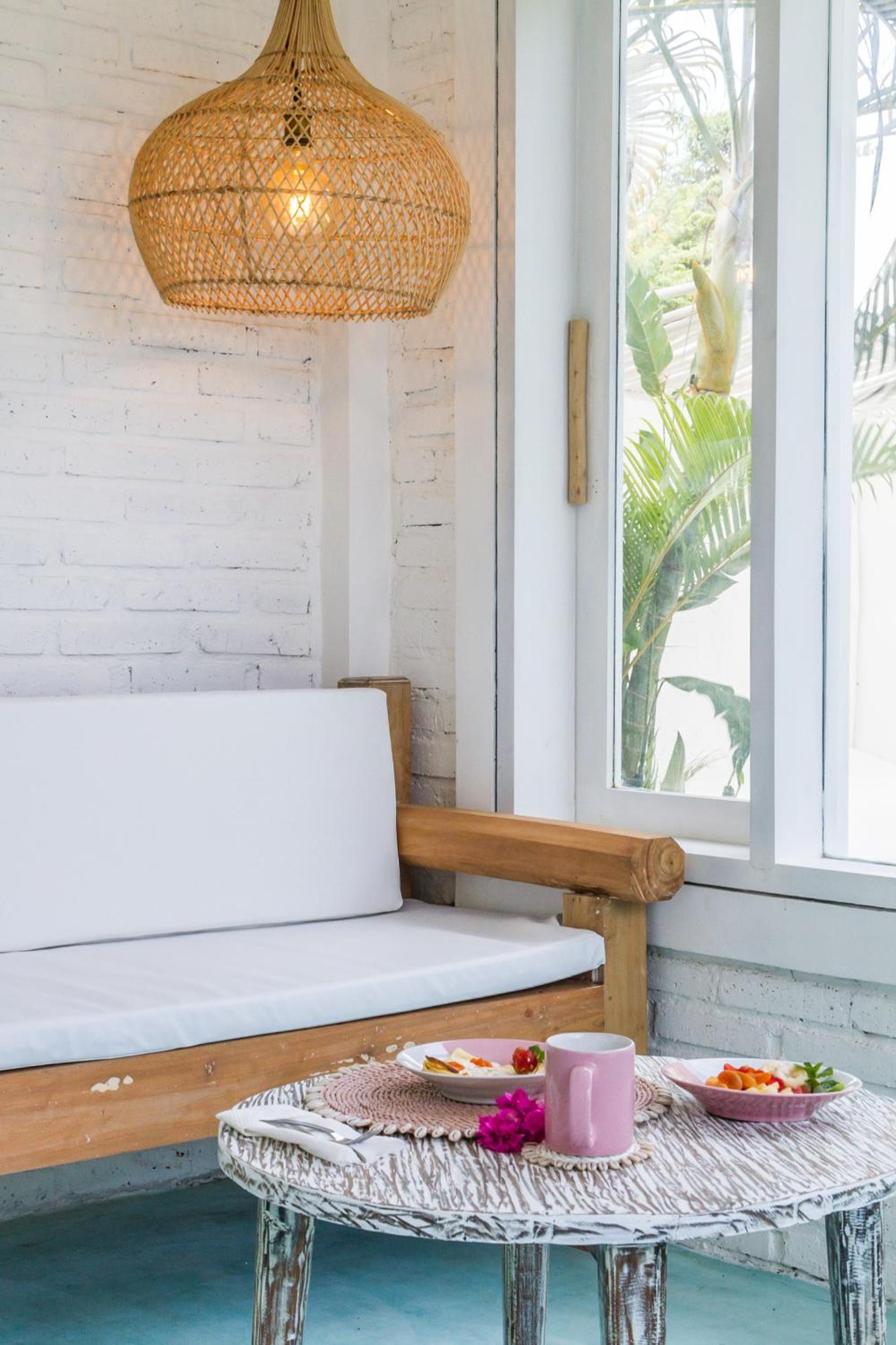 Double Room with Balcony and Garden View