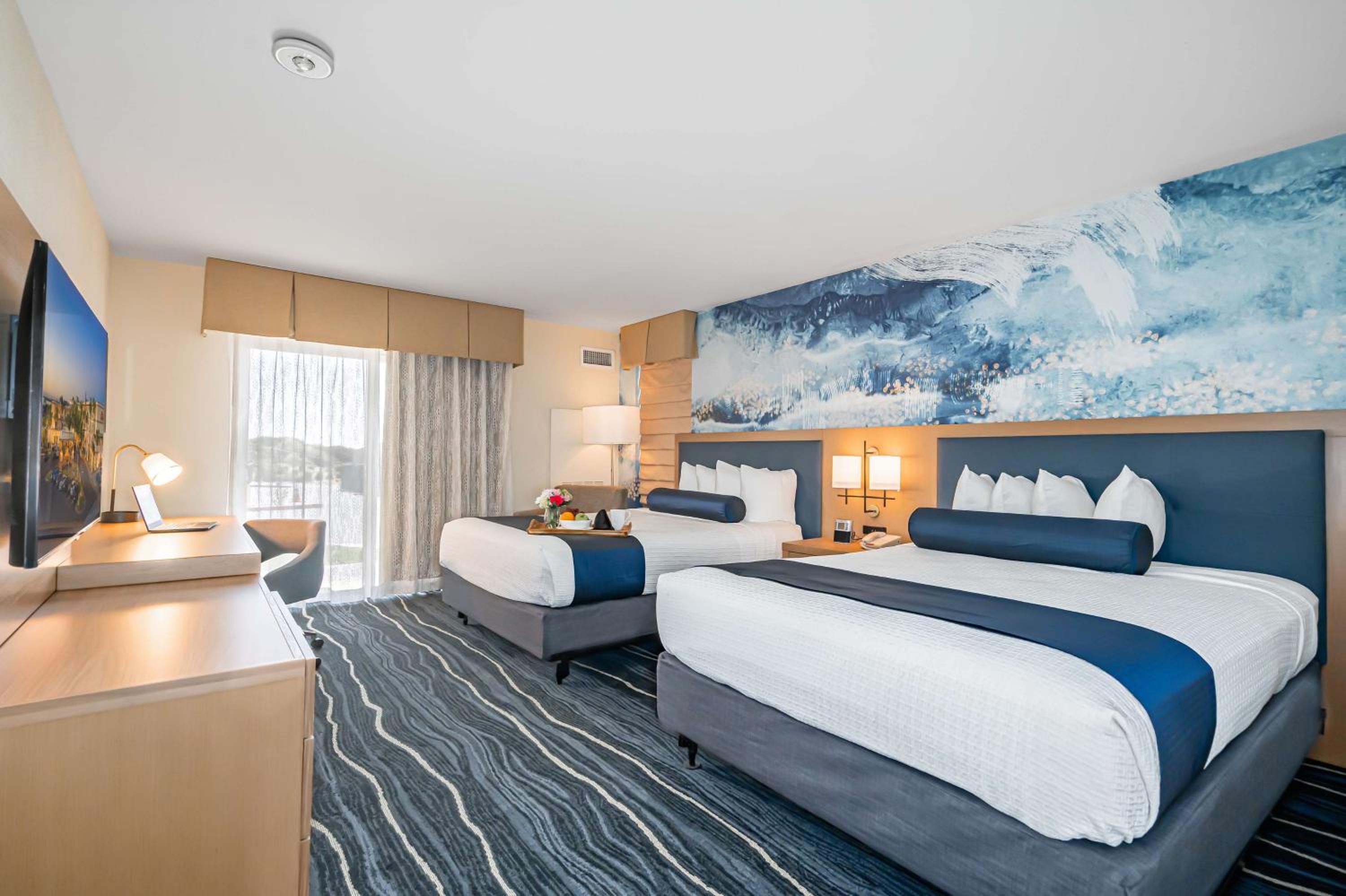 Queen Room with Two Queen Beds and Roll-In Shower - Disability Access/Communication Assistance - Photo 3