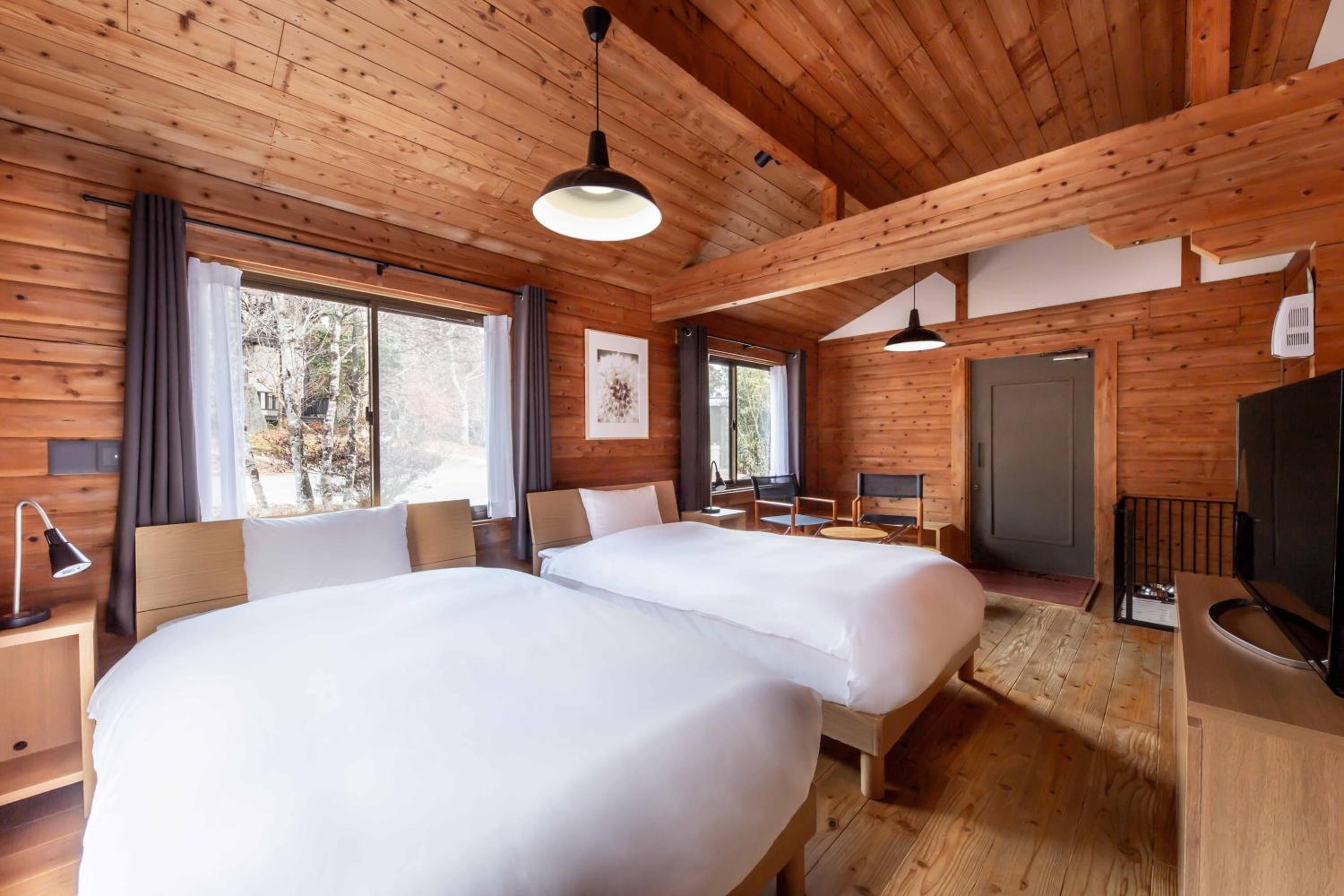 Cottage Twin Room with Tatami Area with Indoor Bath (45㎡) - Photo 8
