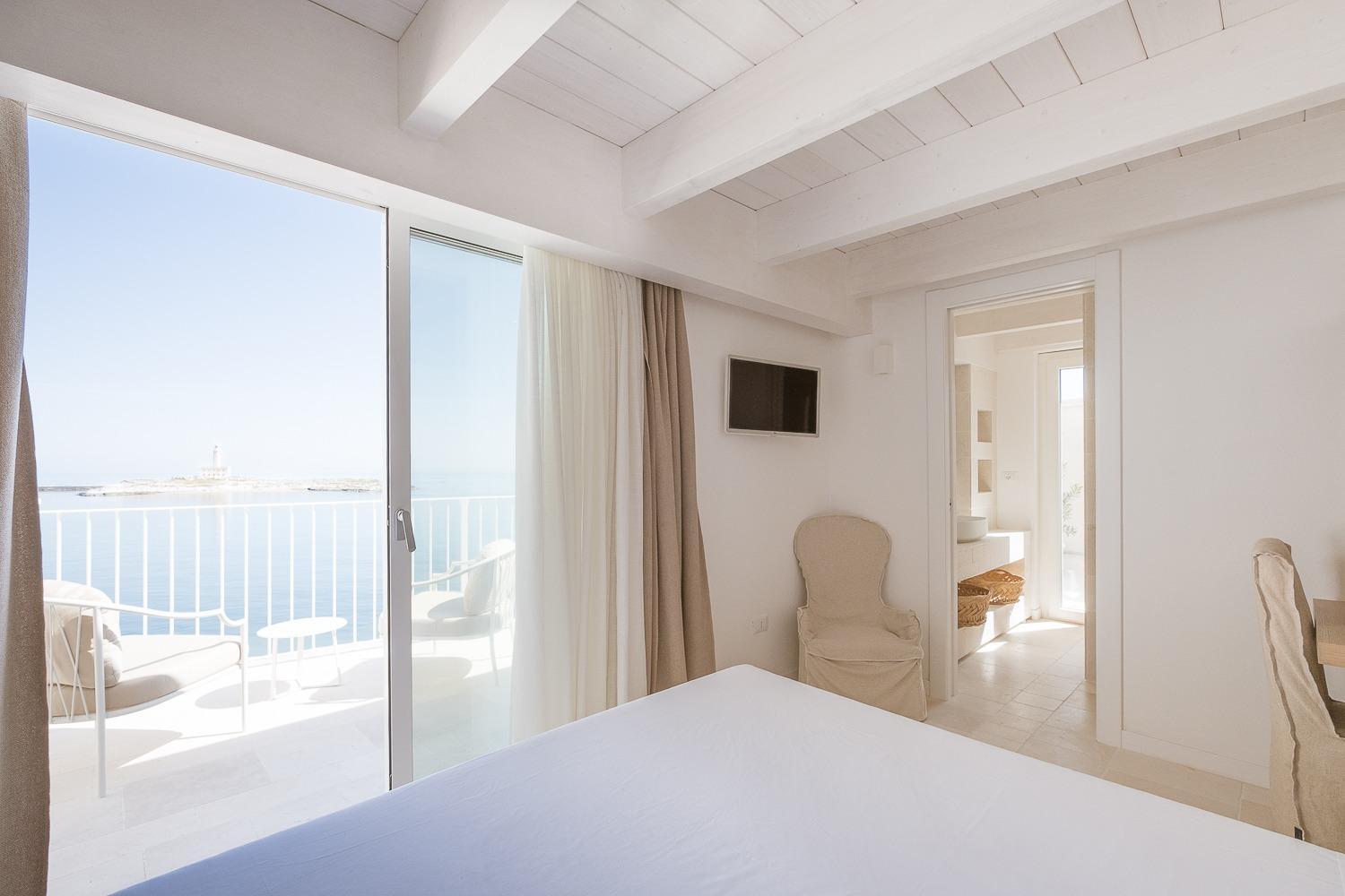 Double Room with Private Terrace and Sea View