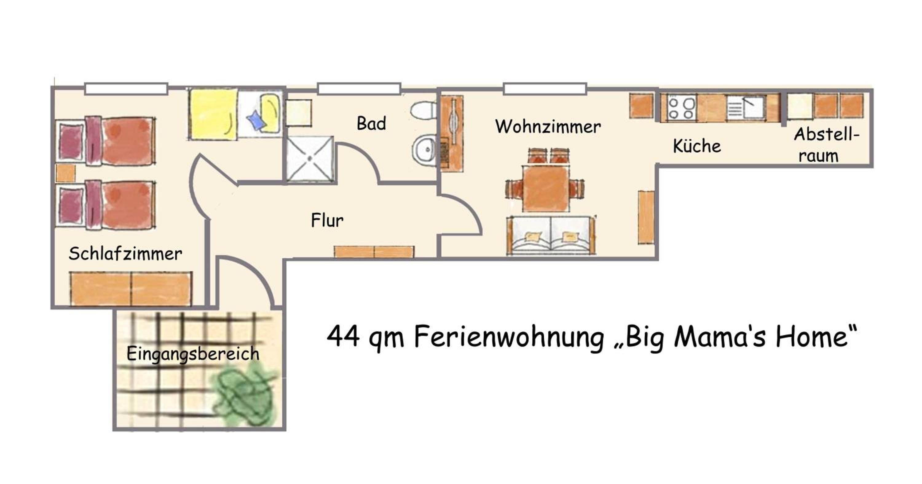 One-Bedroom Apartment with Shower - Photo 4