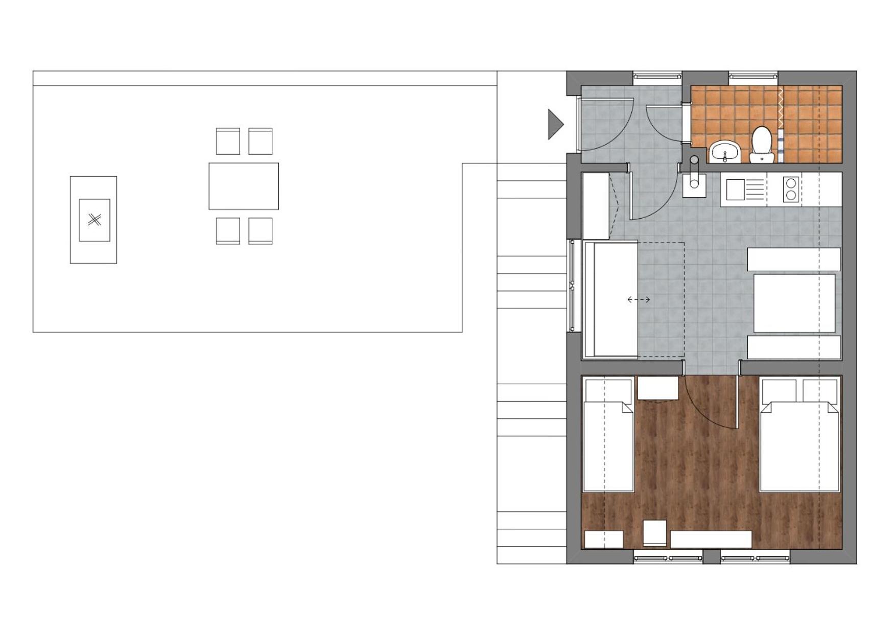 One-Bedroom Vacation Home - Photo 23