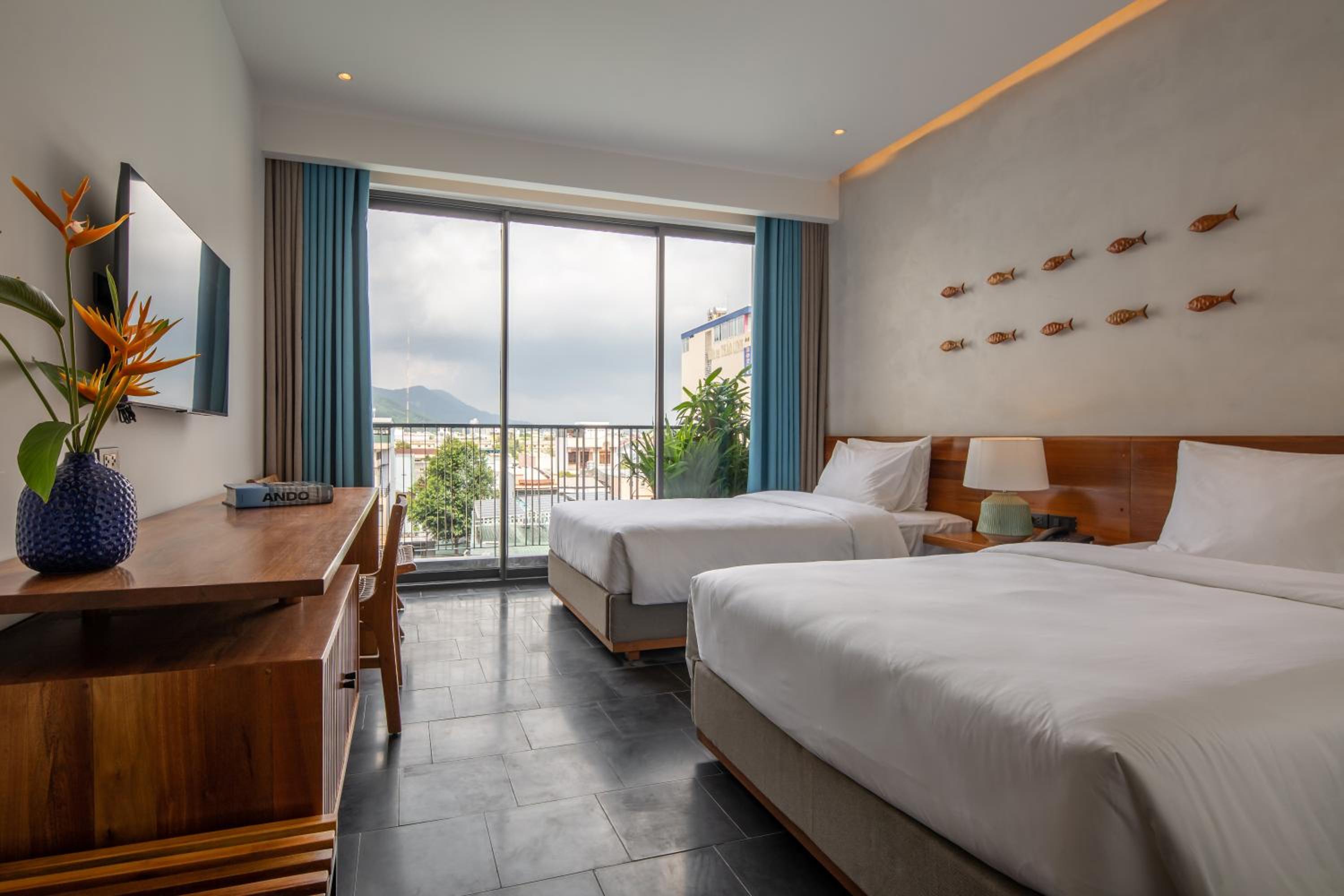 Twin Room with Balcony