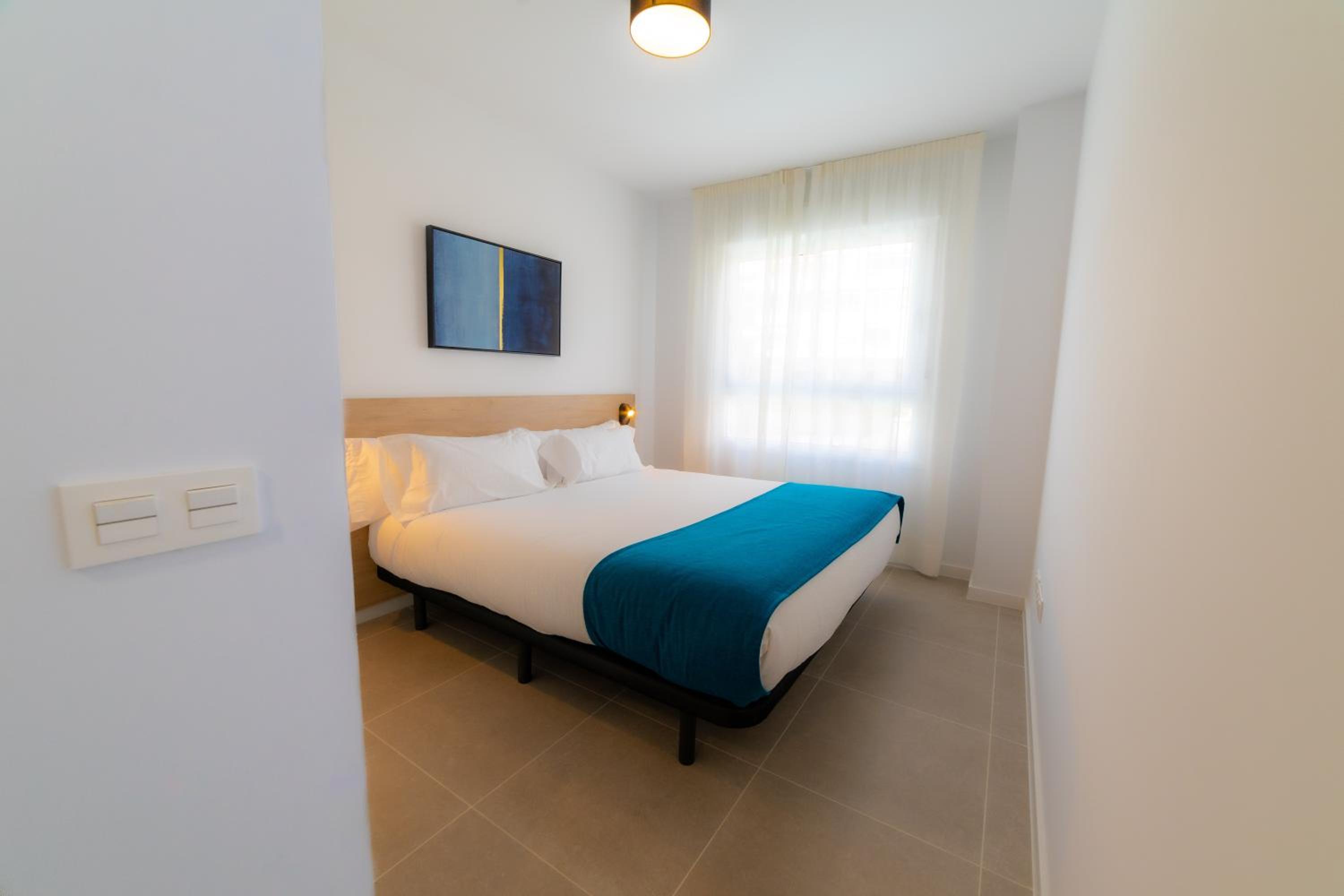 Apartamento de dos habitaciones con vista al mar