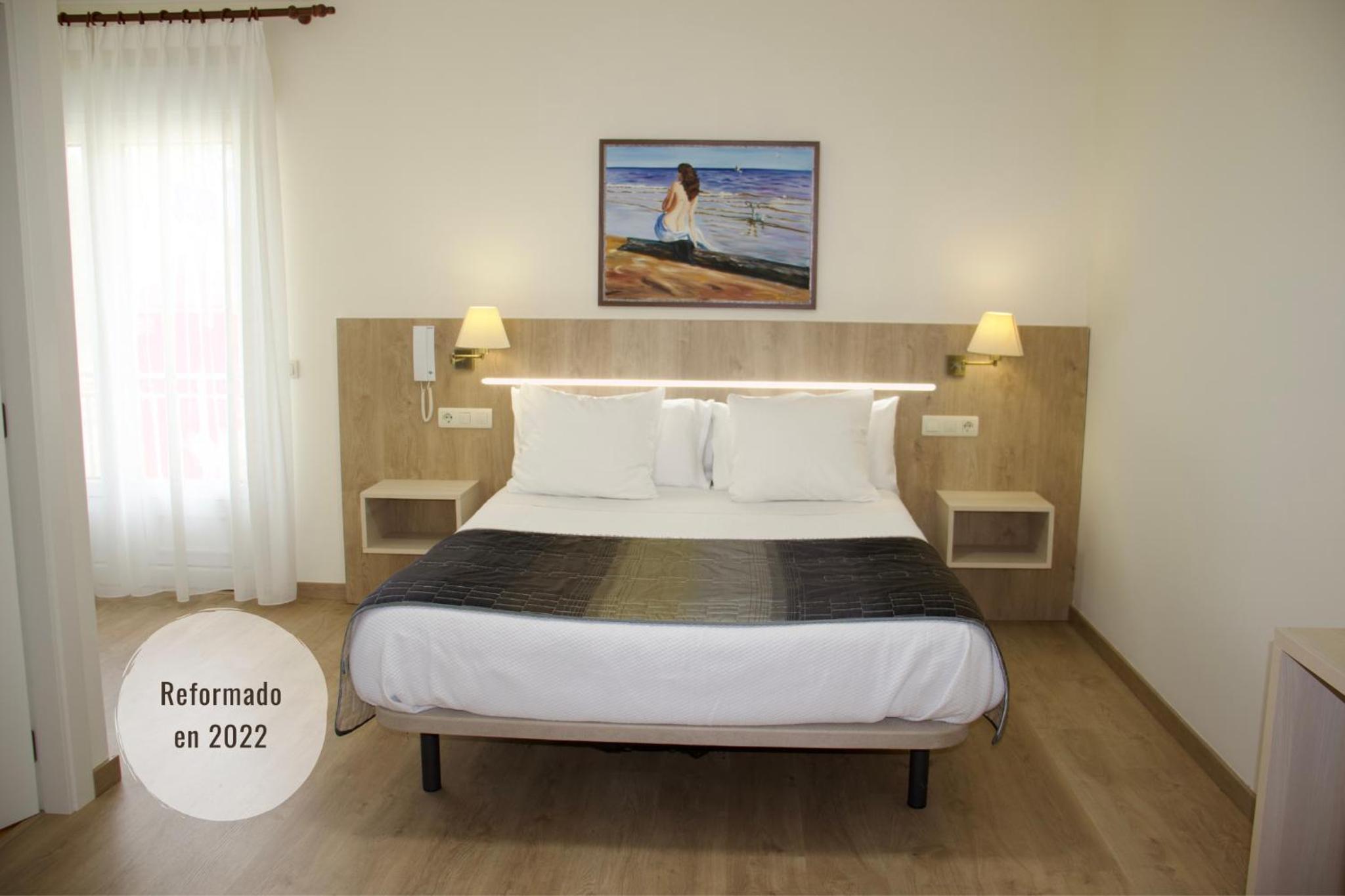 Habitación Doble con Terraza y Vista a la Playa