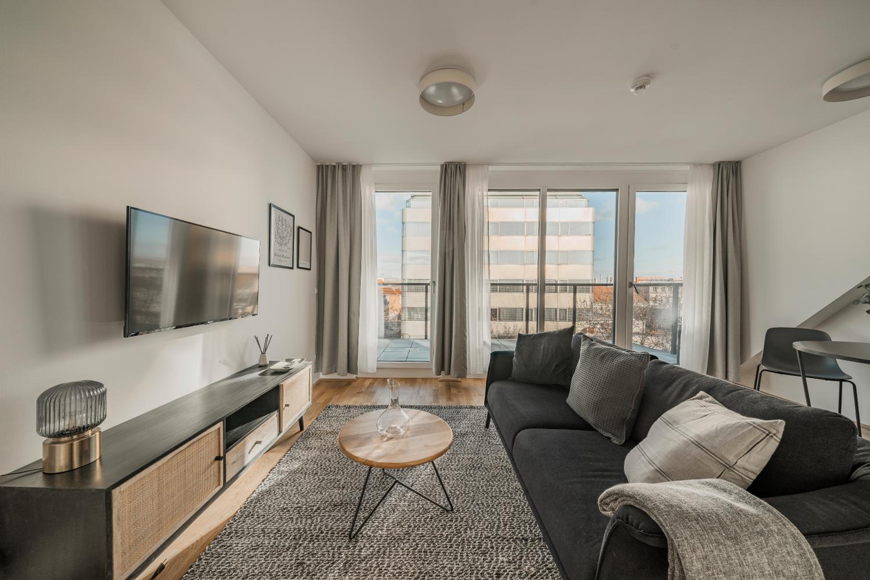 Two-Bedroom Apartment with Balcony